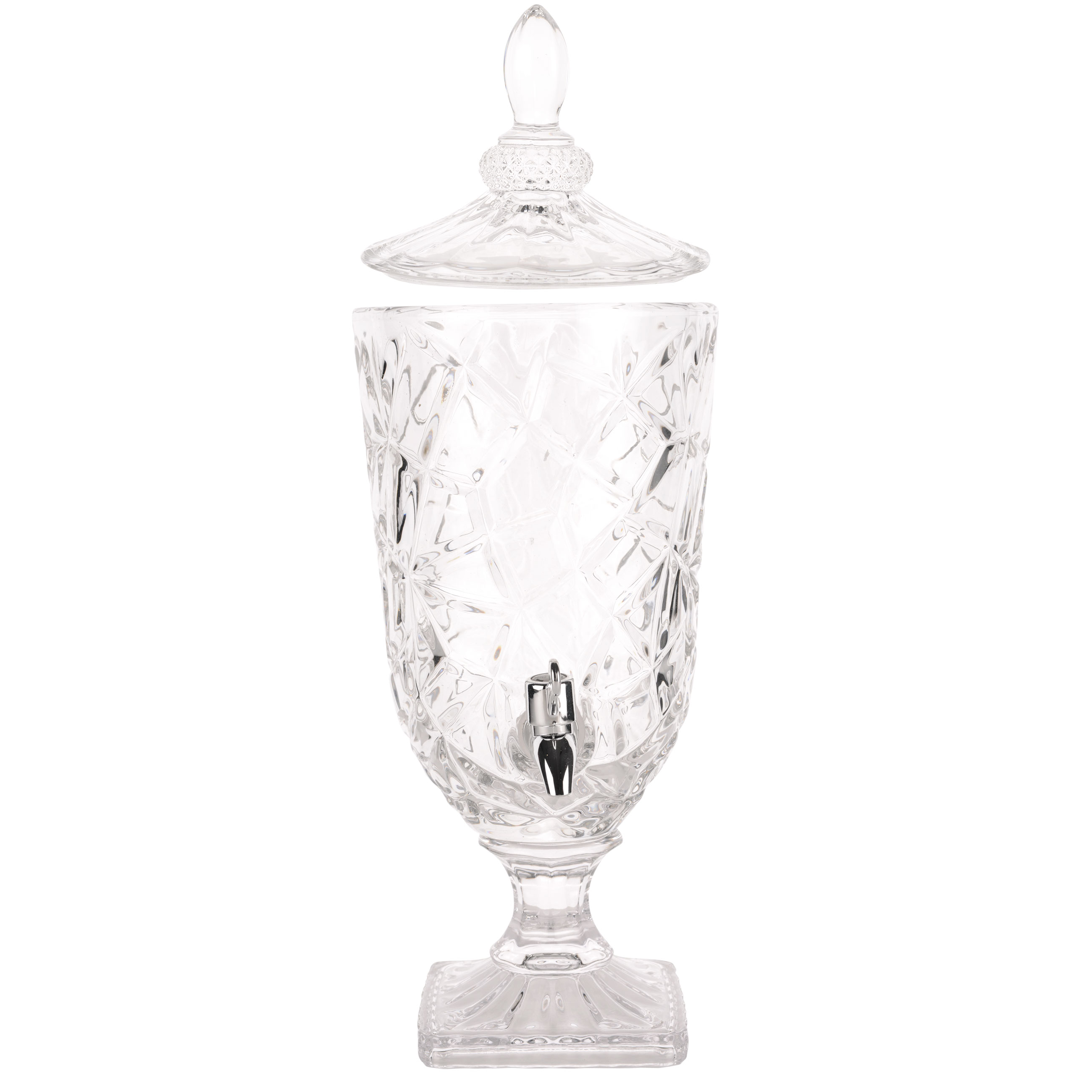 Drink dispenser, 3 L, Glass R / plastic, Crackle, image-2