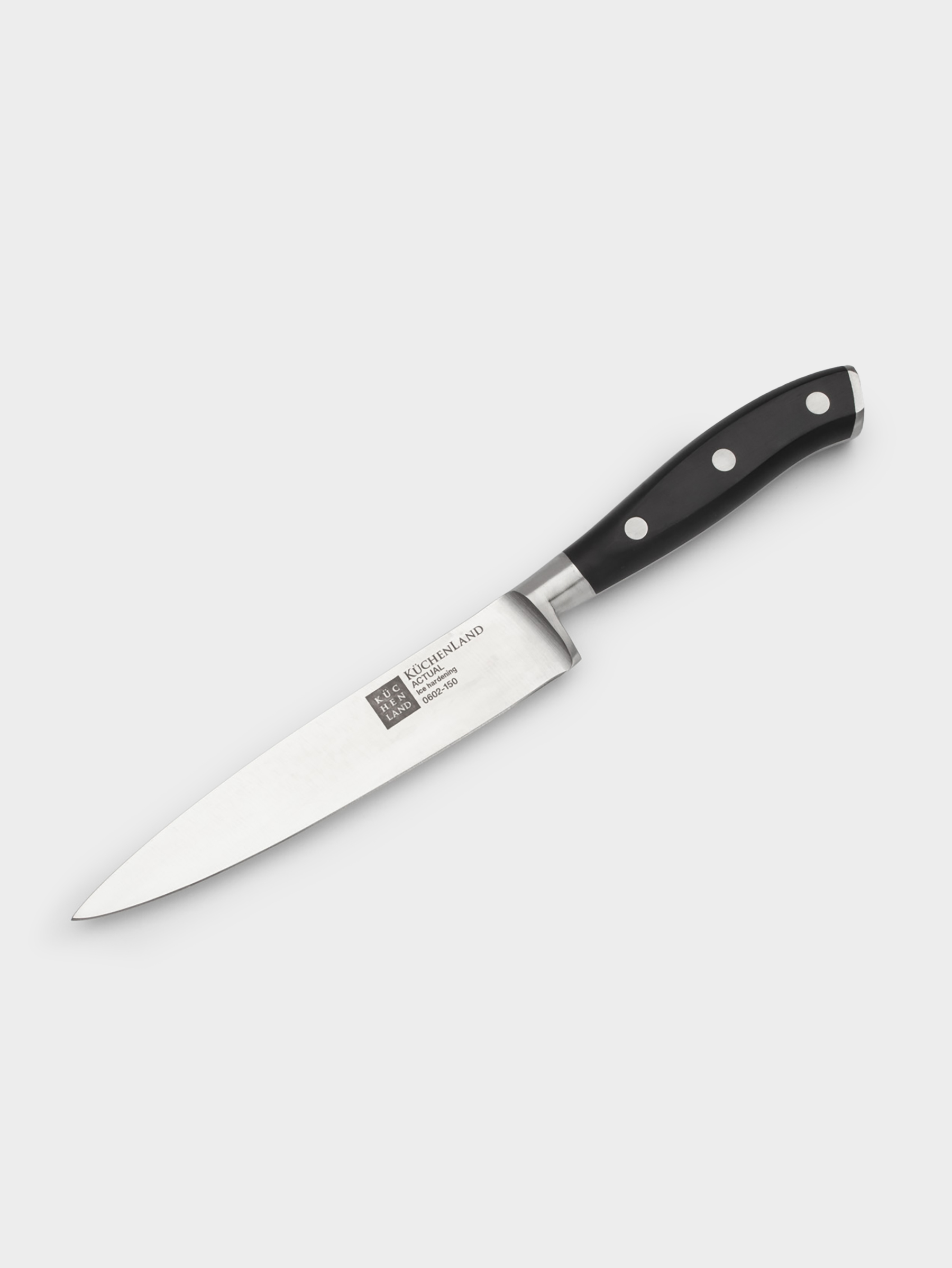 Knife set, 2 pr, steel / plastic, Actual, image-3
