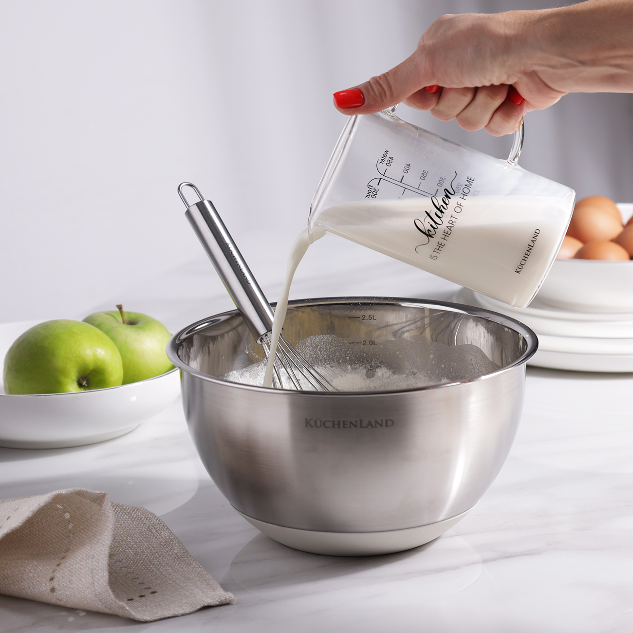 Measuring capacity, 500 ml, glass B, Kitchen, Scroll, image-2
