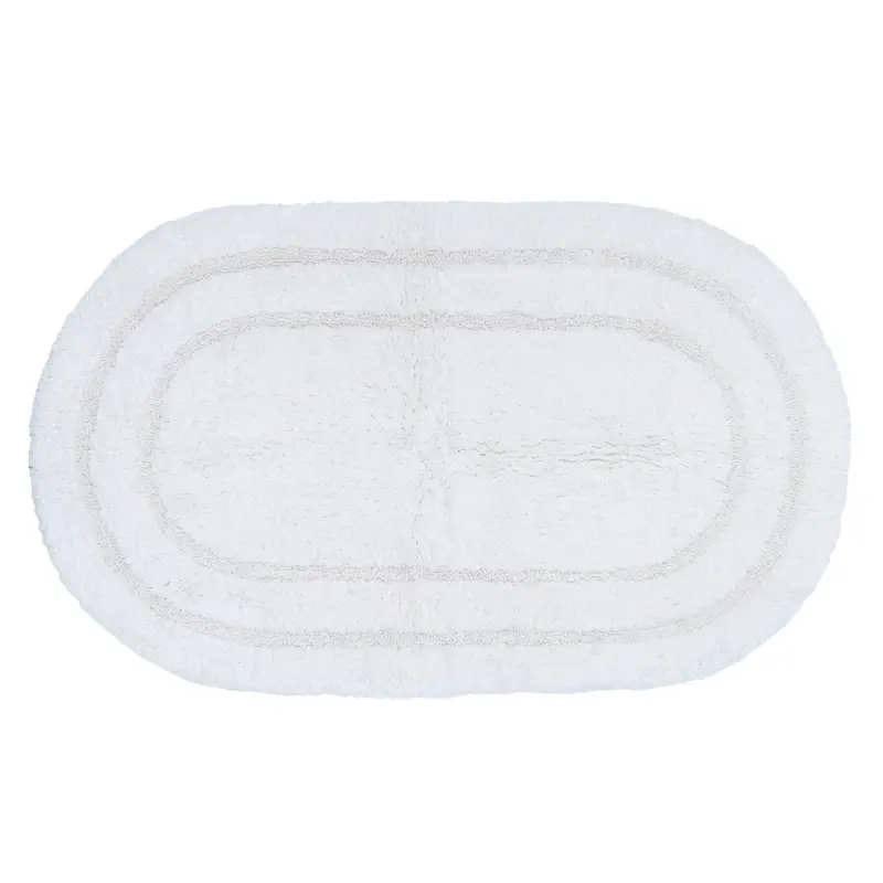 Mat, 60x100 cm, oval, cotton, cream, Solo ,image-0