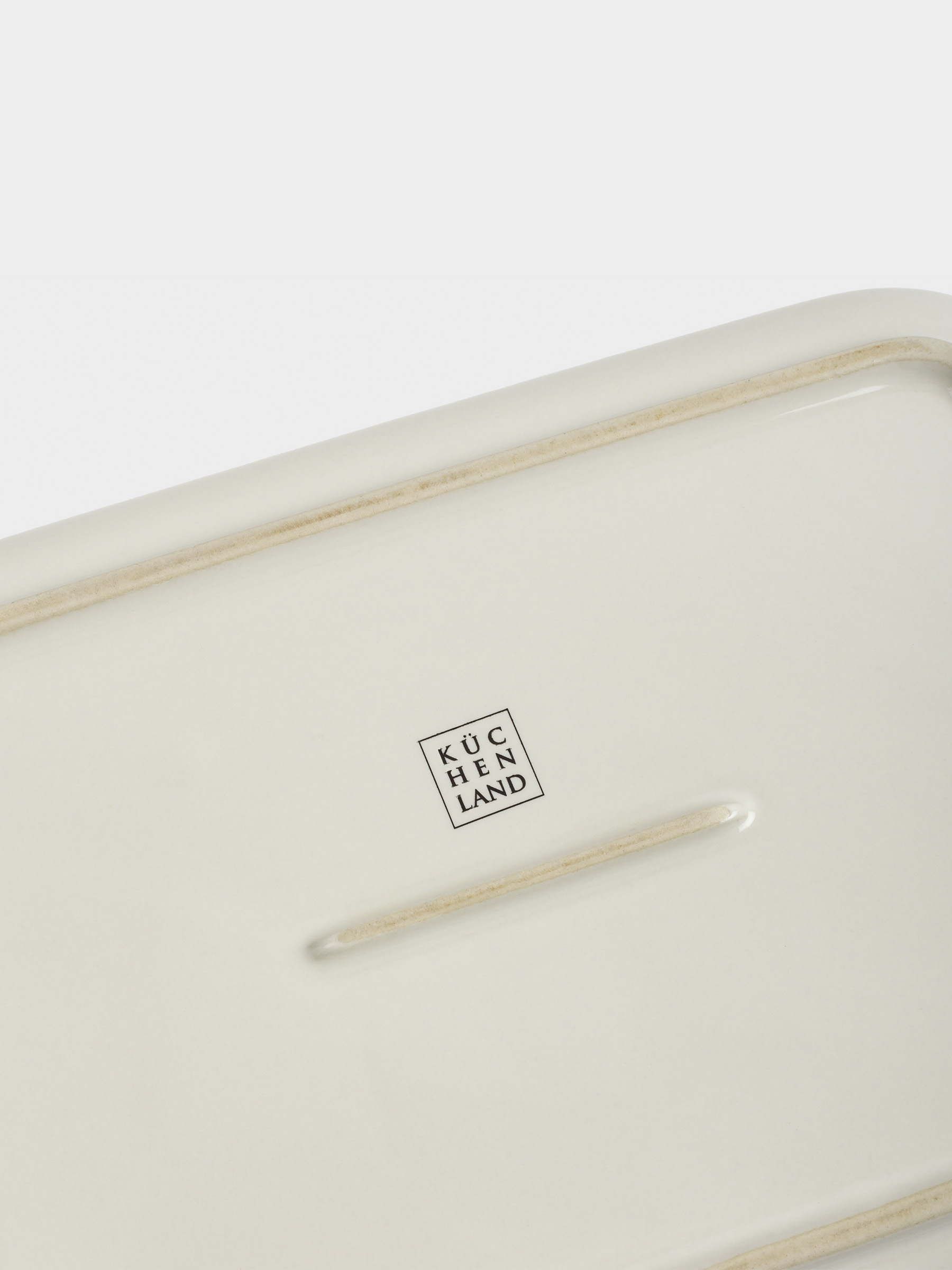 Baking dish, 27x20 cm, ceramic, rectangular, milk, Cakes ivory, image-8