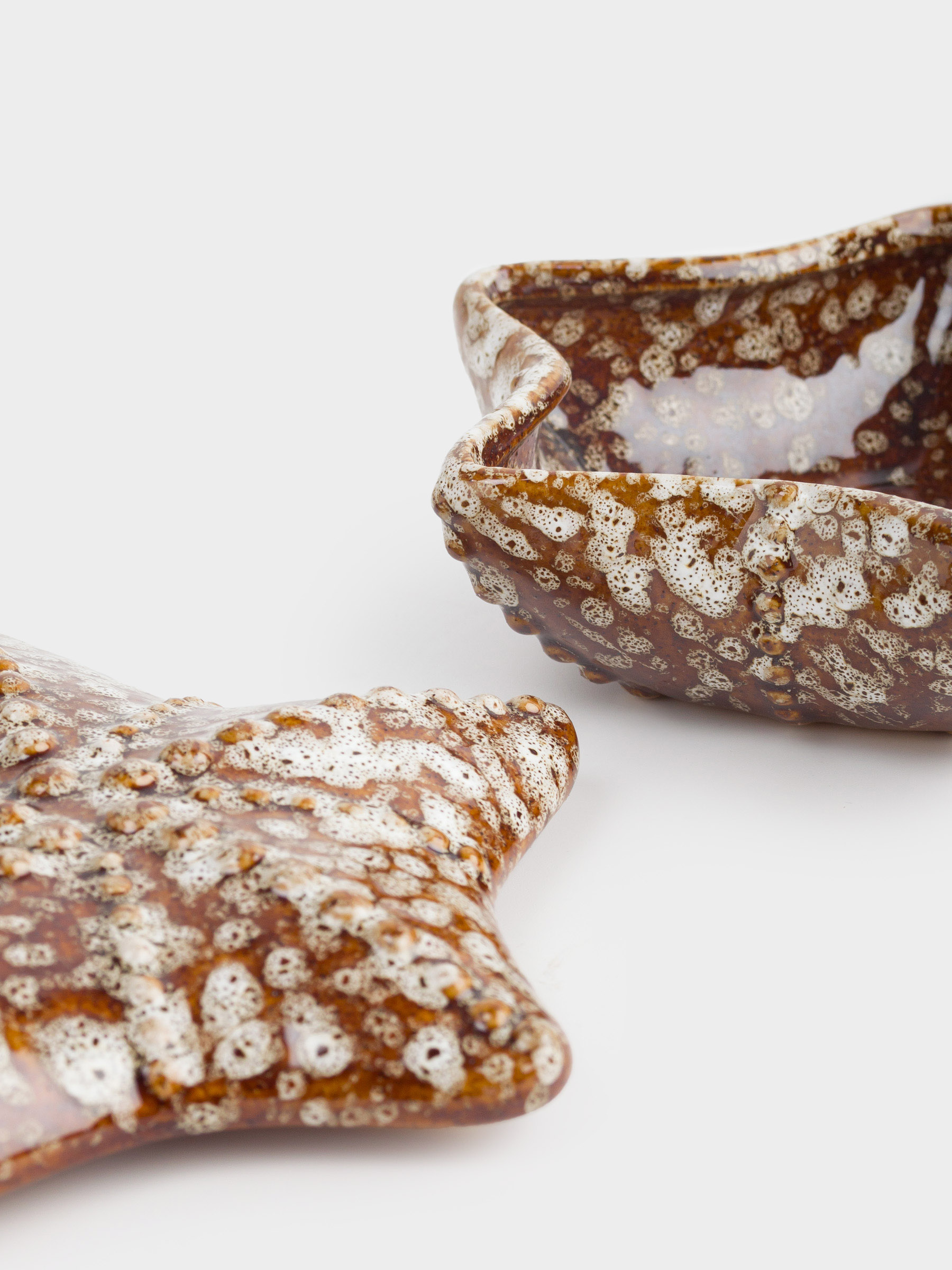 Jewelry box, 11x5 cm, ceramic, brown, Star, Seaside, image-5