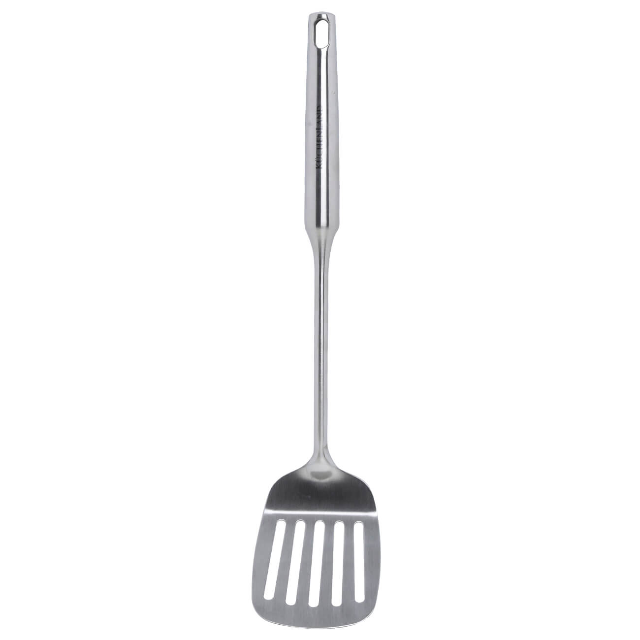 Spatula, 37 cm, with slits, steel, Nova
