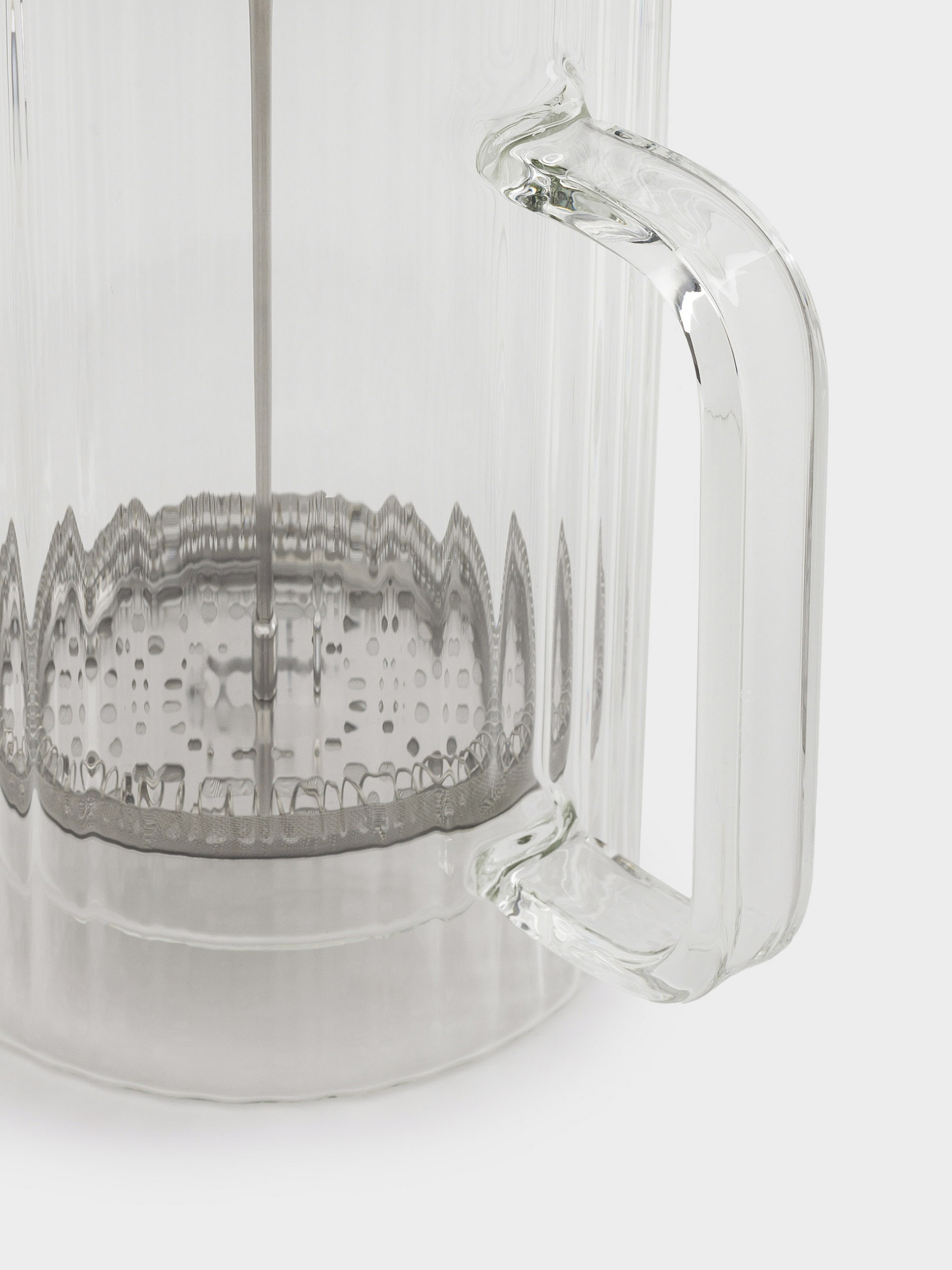 French press, 800 ml, glass B, Air ribby, image-3