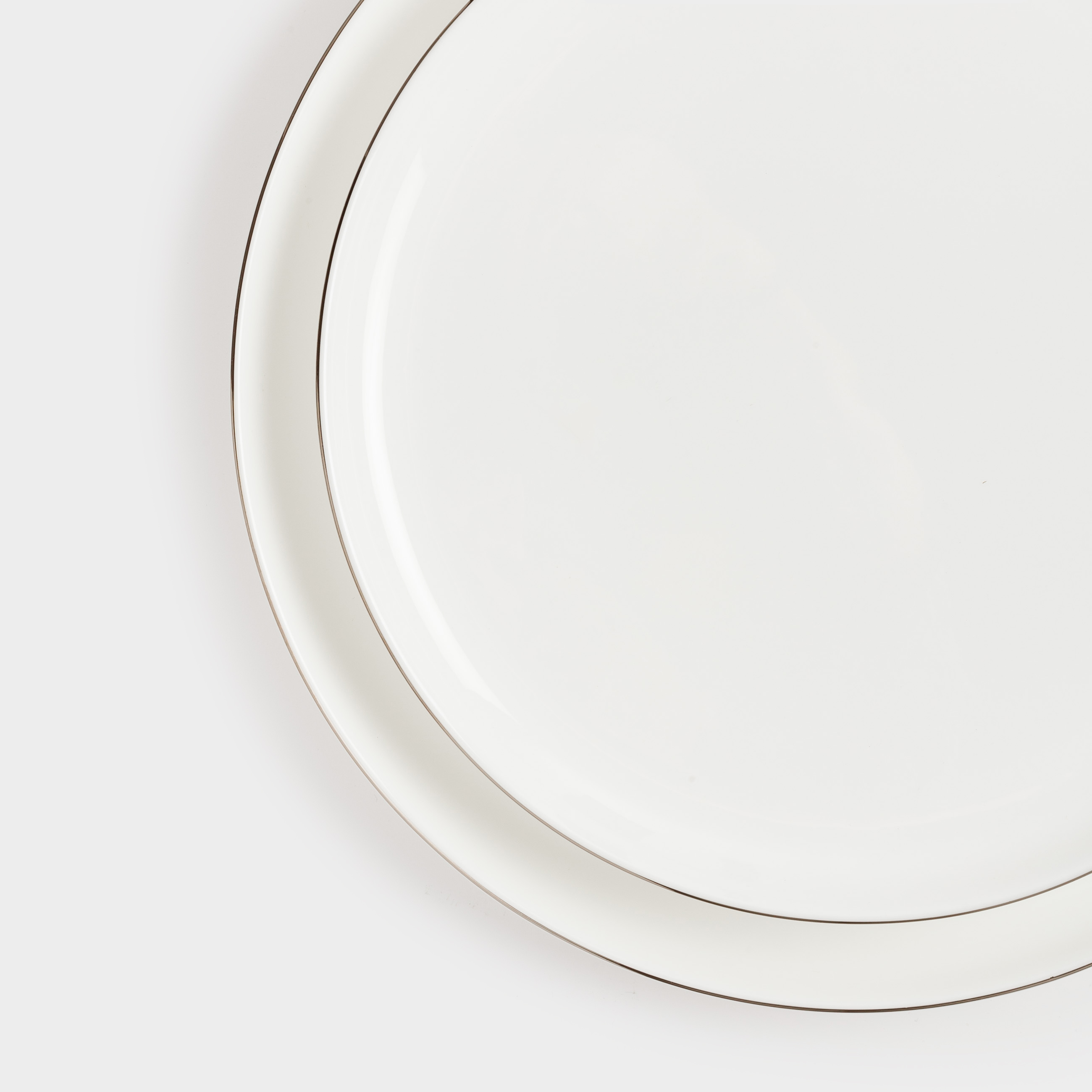 Dining set, 6 pers, 19 pr, porcelain F, Antarctica