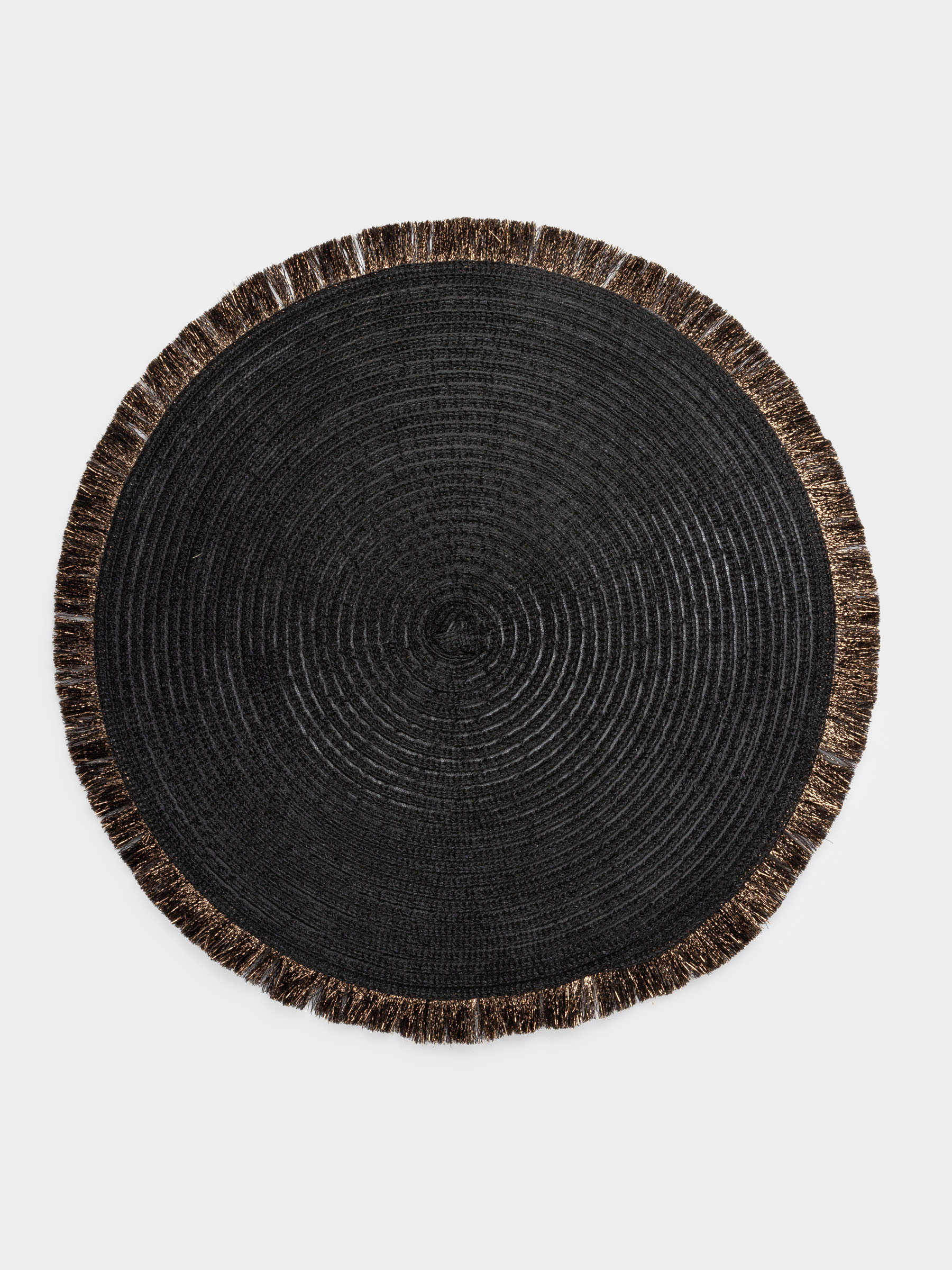 Instrument napkin, 38 cm, with fringe, polyester, round, maroon, Rotary shine, image-0