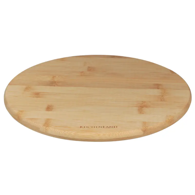 Serving dish, 30 cm, rotating, bamboo, Bamboo ,image-0