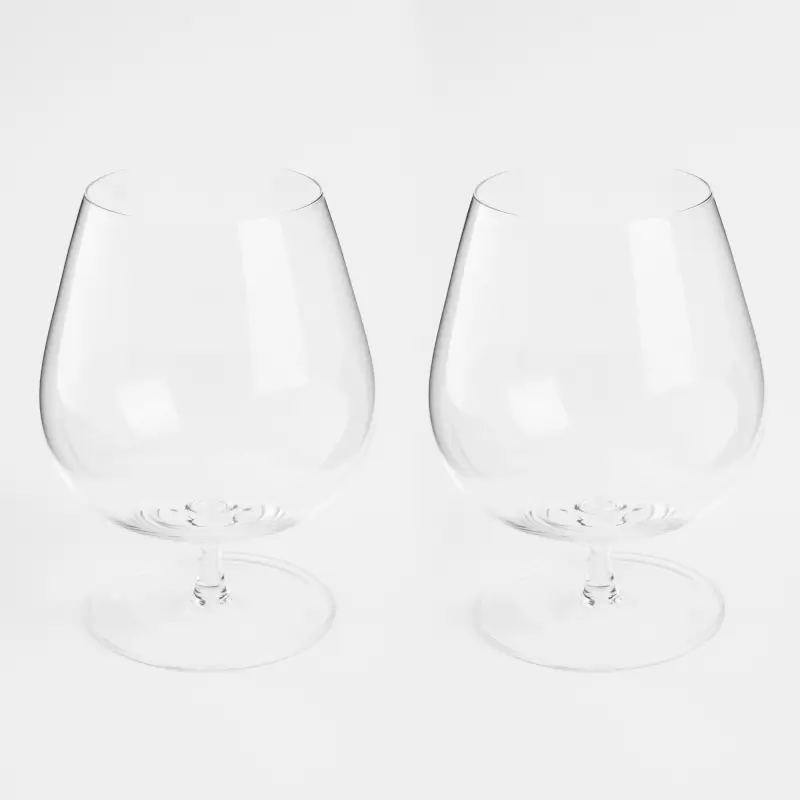 Cognac glass, 920 ml, 2 pcs, glass, Langley ,image-0