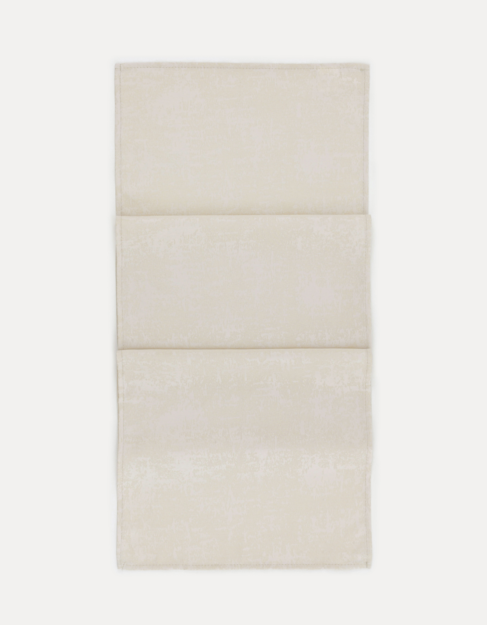 Table runner, 40x160 cm, polyester, beige, Jacquard