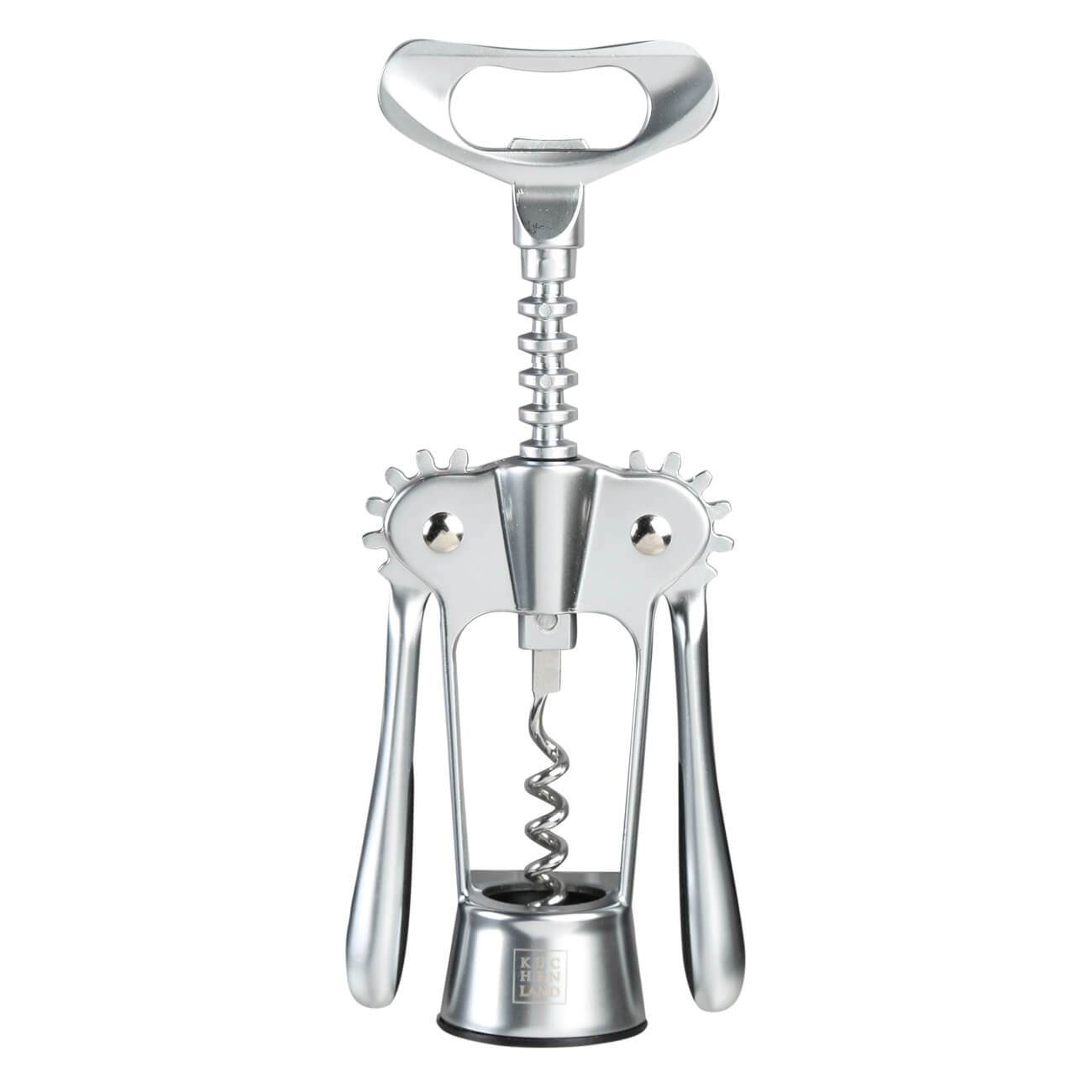 Lever corkscrew, 19 cm, metal / plastic, Start, image-0