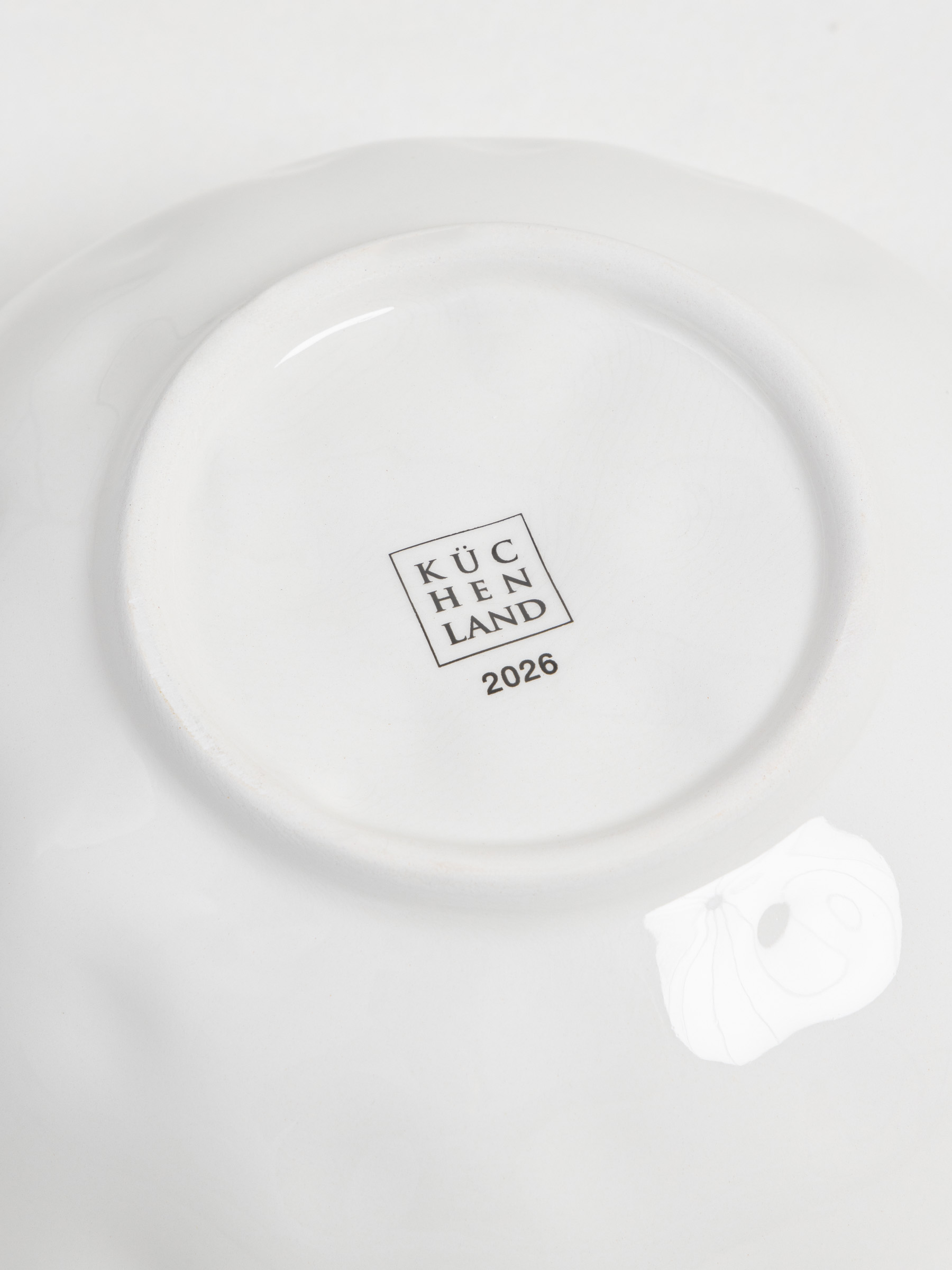 Salad bowl, 21x8 cm, 1 l, ceramic, Horse with Christmas tree, Christmas green, image-3