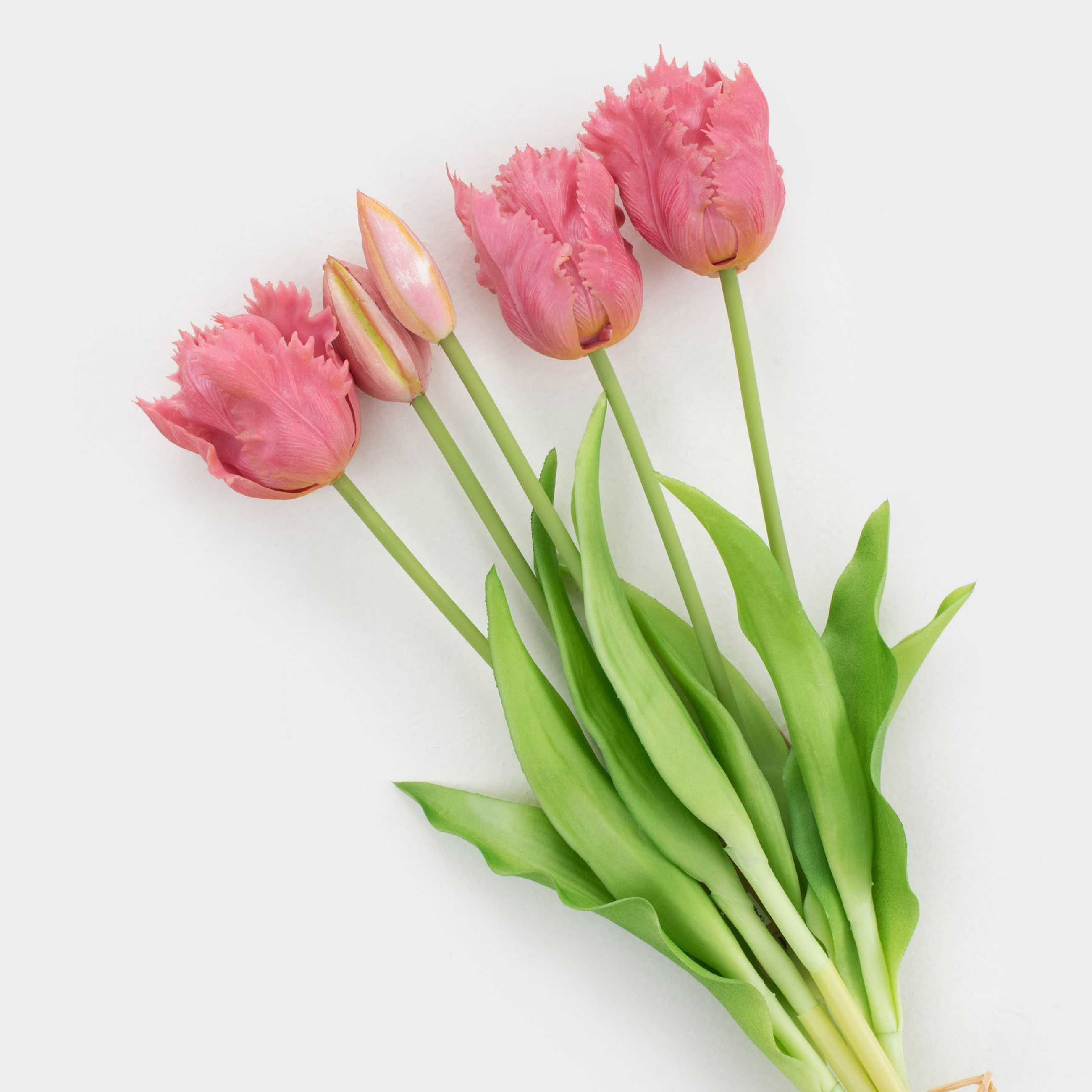Artificial bouquet, 40 cm, TEP, Yellow tulips, Tulip garden, image-0