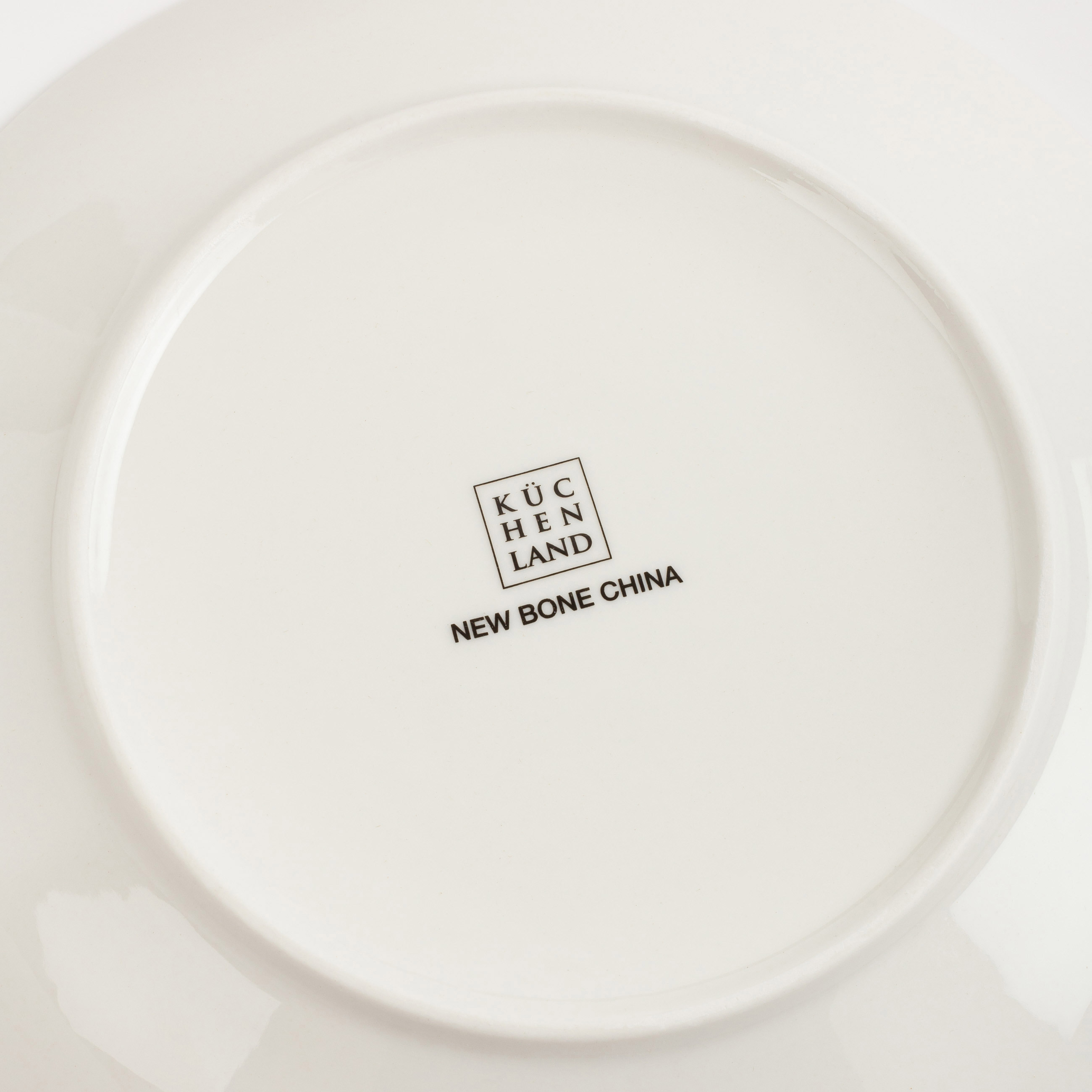 Snack plate, 23 cm, 2 pcs, porcelain N, Milk, Abstract faces, Face, image-6