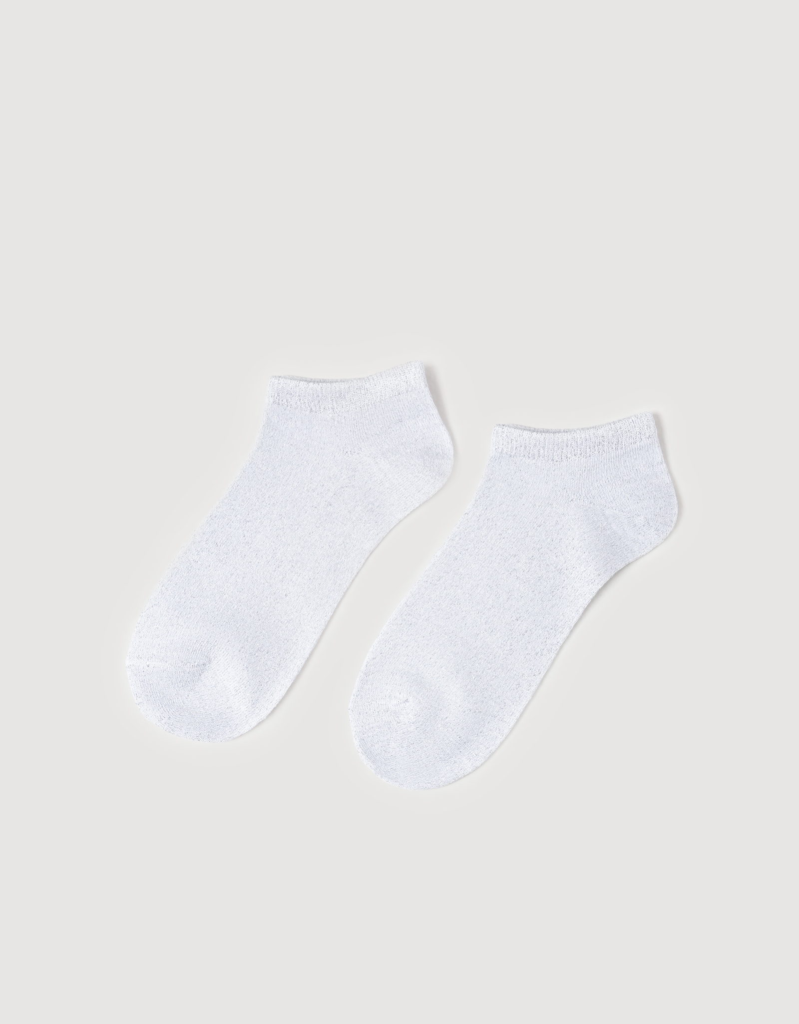 Women's socks, p. 36-38, cotton / polyester, white, Glint