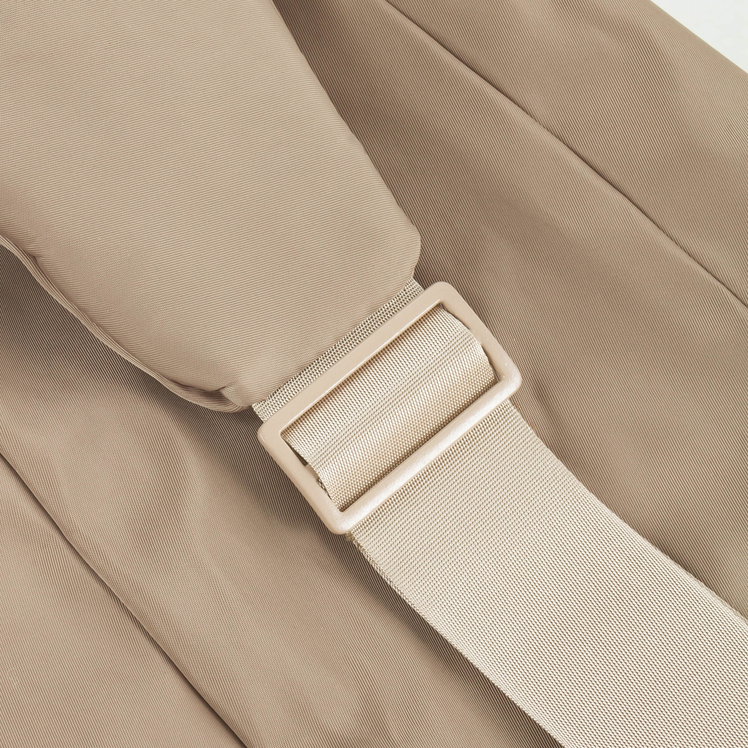 Bag, 24x40 cm, with adjustable strap, polyester, beige, Basic