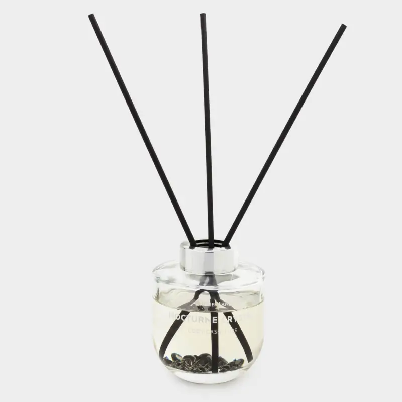 Aroma diffuser, 150 ml, with crystals, Black stones, Cozy cashemire, Nocturne crystal