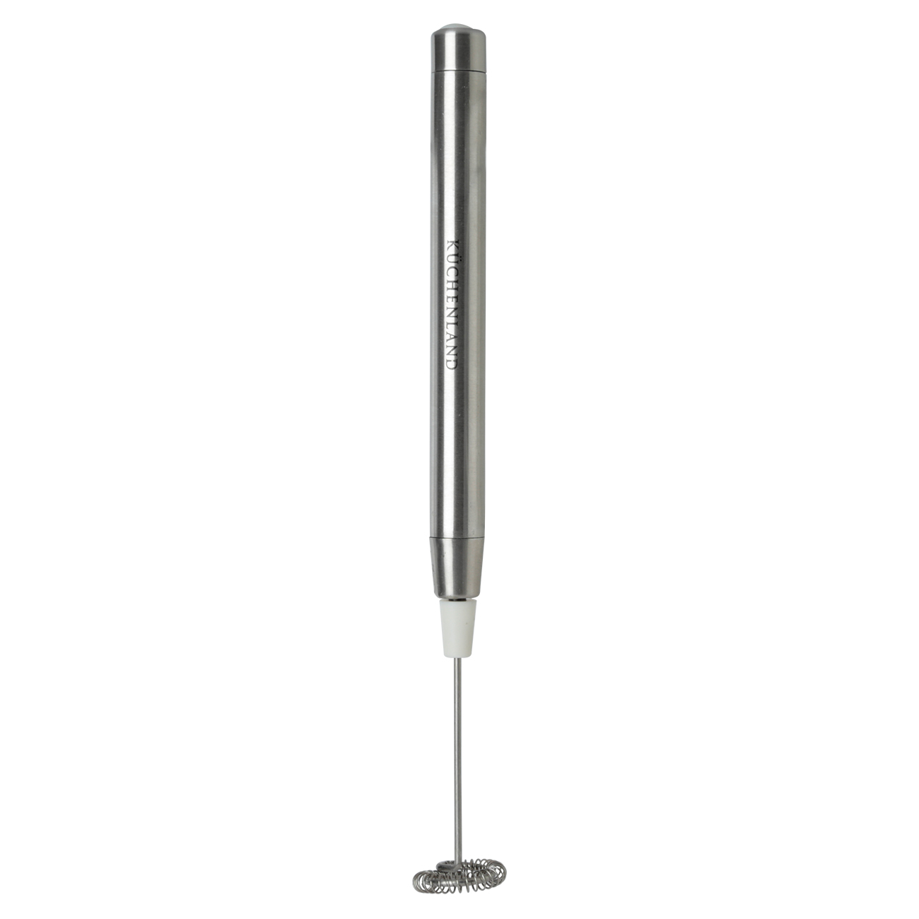 Milk frother, 21 cm, submersible, steel, Beige, Cappuccino, image-0