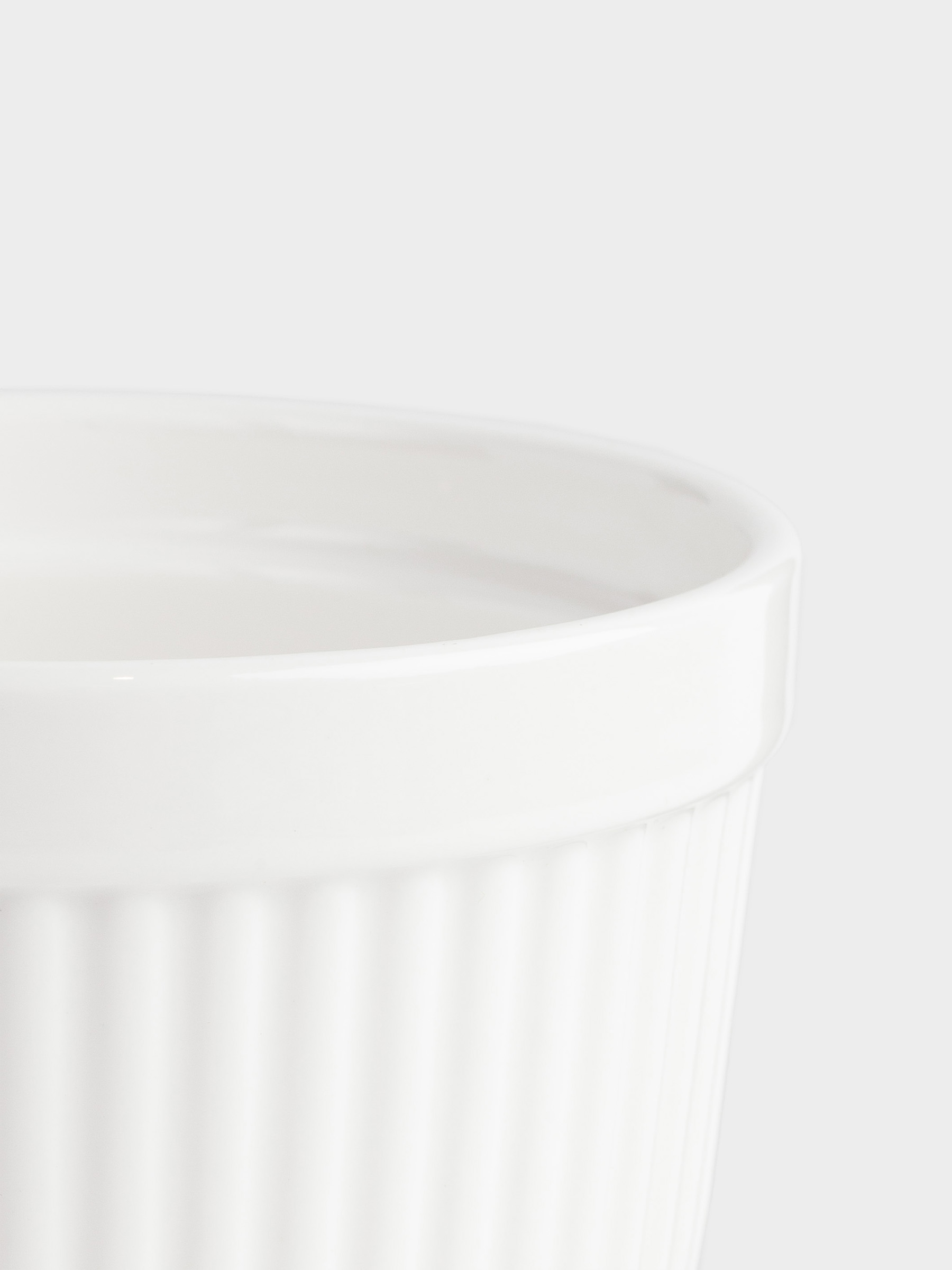 Cocotte, 10 cm, 250 ml, porcelain N, white, Ramekin, Aesthetic, image-2