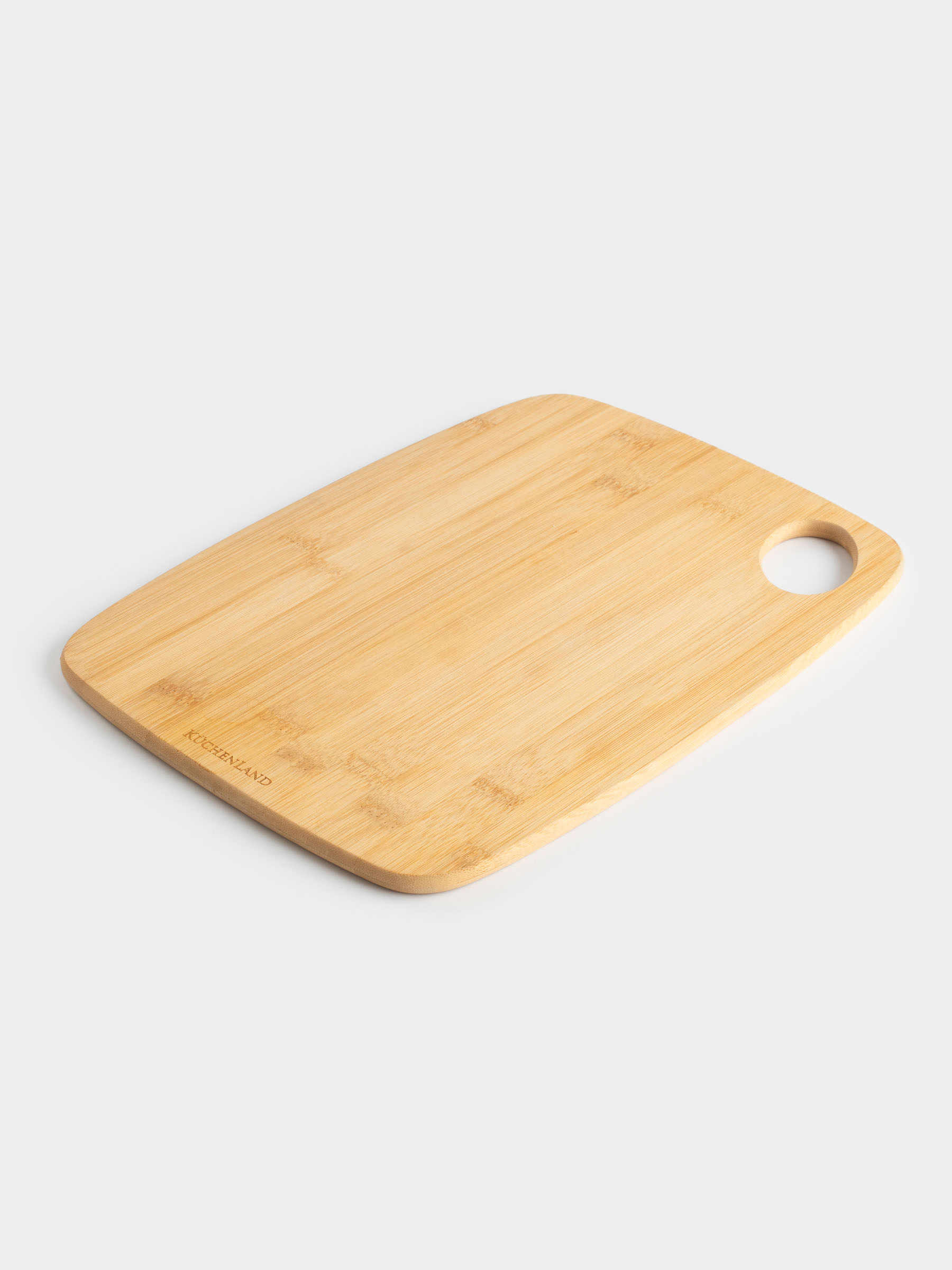 Cutting board, 35х25 cm, rectangular, rounded, bamboo, Bamboo, image-5
