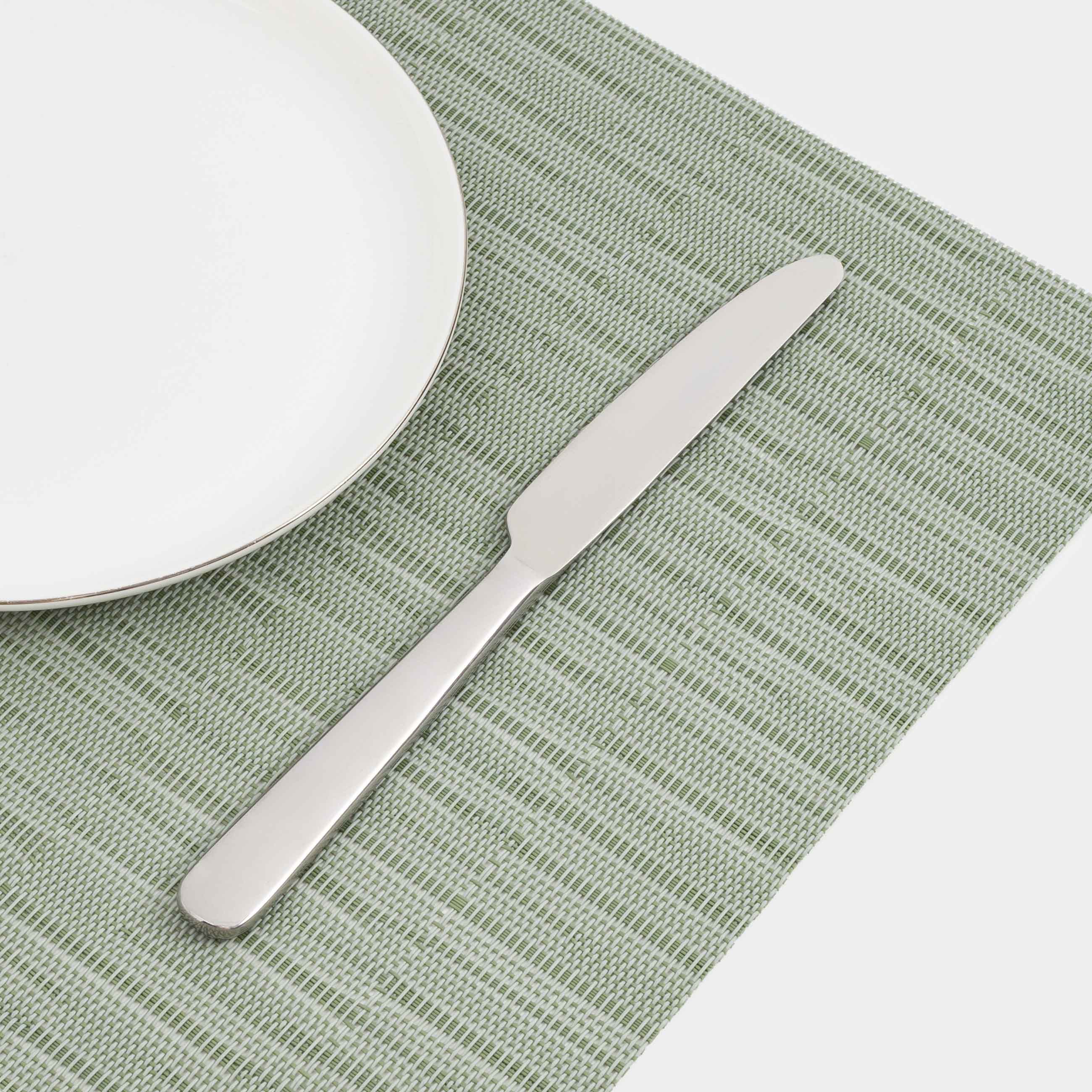 Placemat, 30x45 cm, PVC / polyester, rectangular, menthol, Solid, image-3