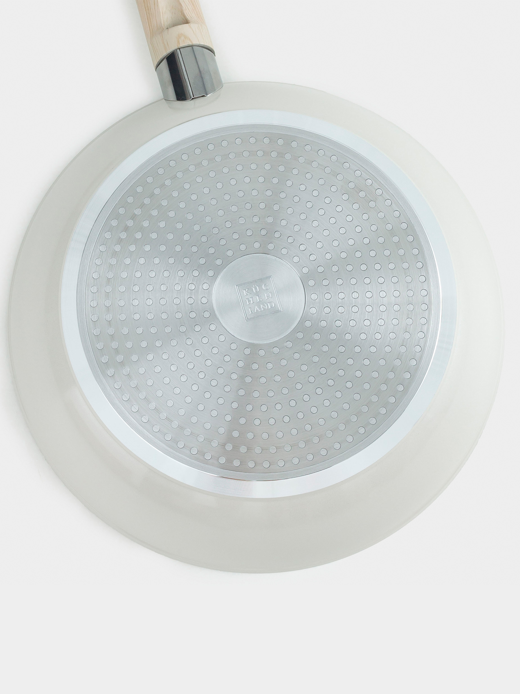 Frying pan, 24 cm, coated, aluminum, milky, Sentimentality, image-4