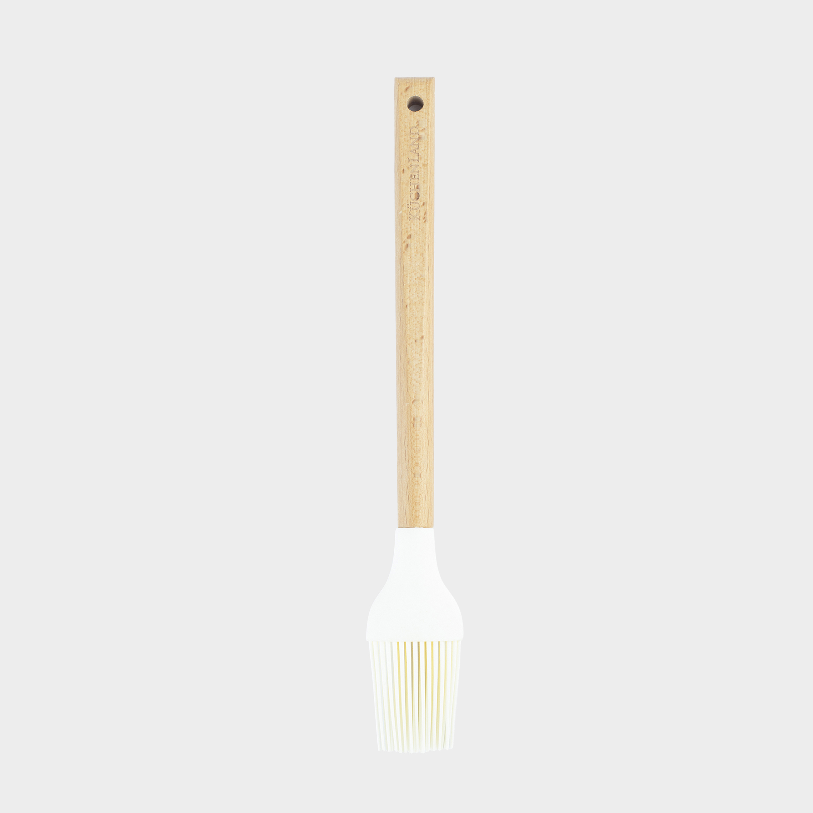 Cooking brush, 27 cm, silicone / wood, beige, Provence