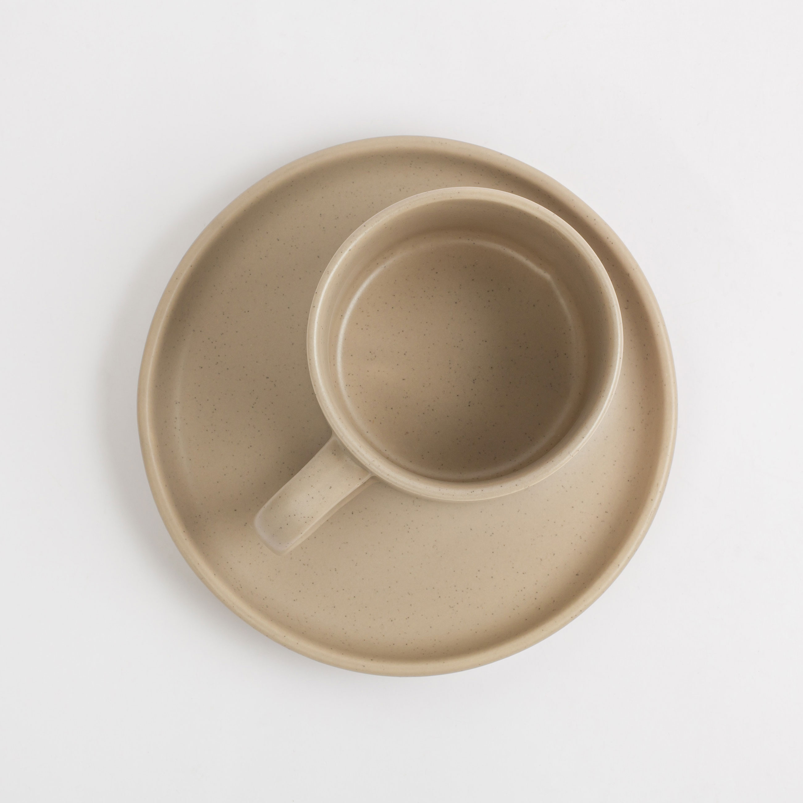 Tea pair, 1 persons, 2 items, 250 ml, porcelain N, beige, Latio