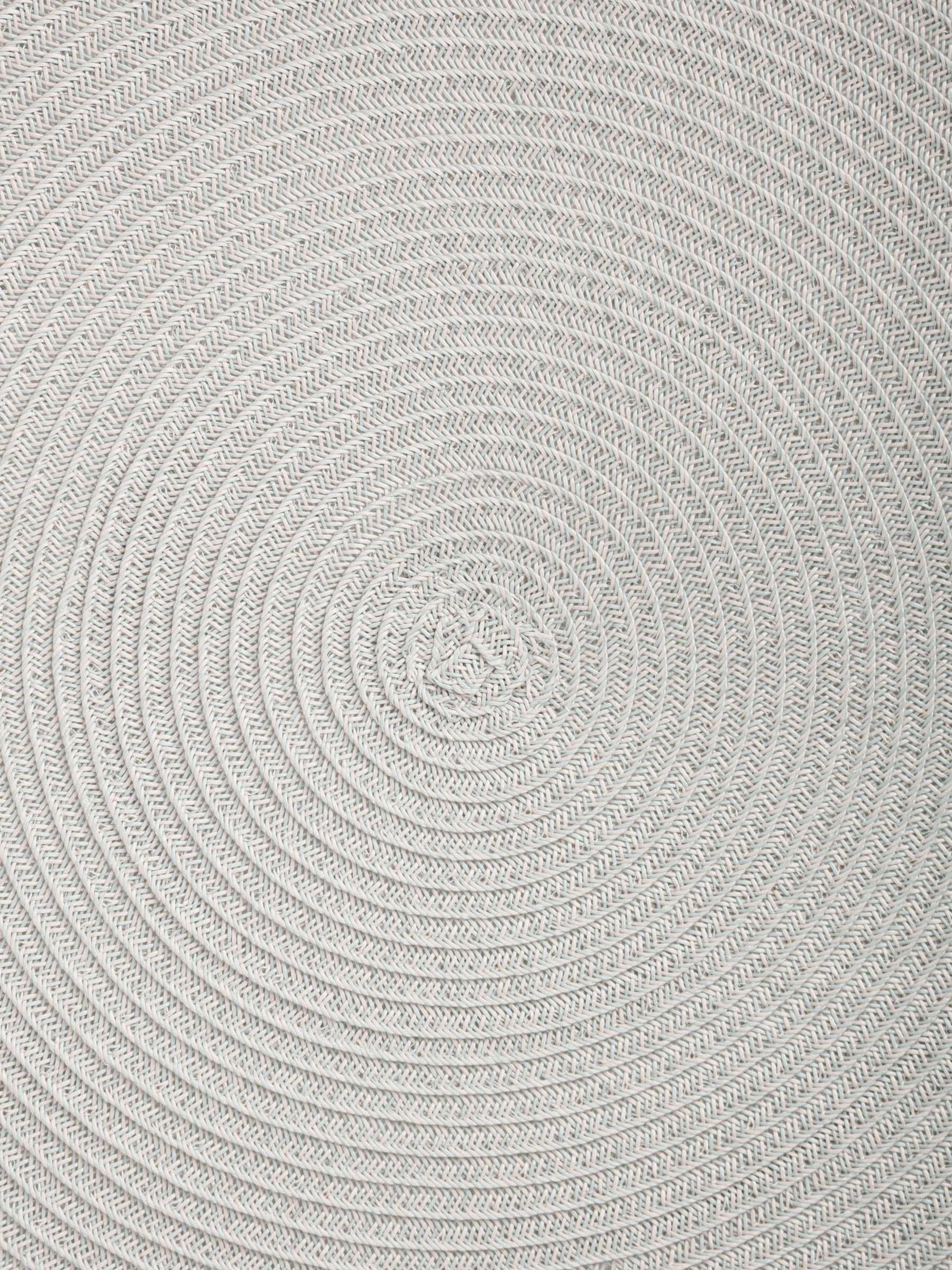 Placemat, 38 cm, polypropylene/PET, round, beige, Basic, image-4