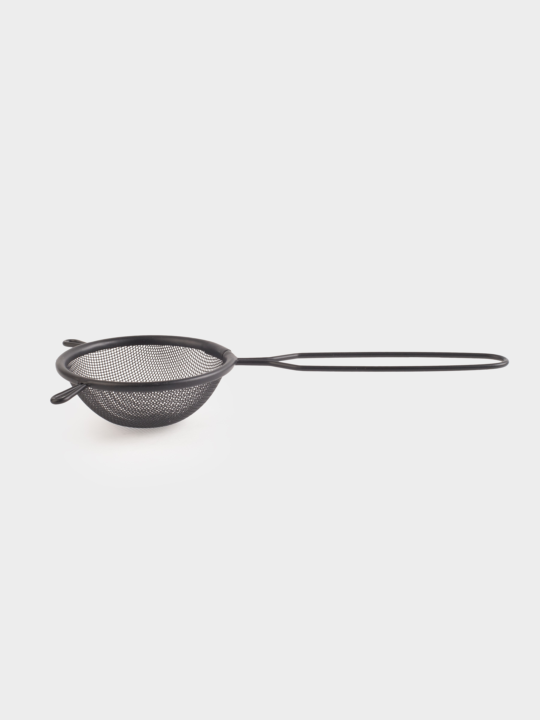 Sieve, 8 cm, with handle, metal, Black, X-Loft, image-2
