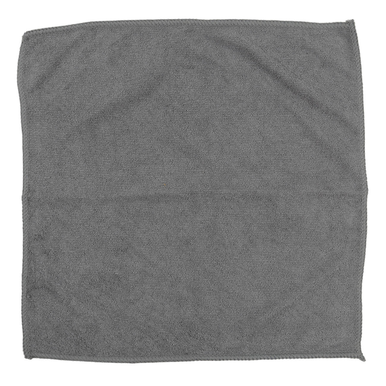 Universal rag, 30x30 cm, 2 pcs, microfiber, black/gray, Clean, image-2