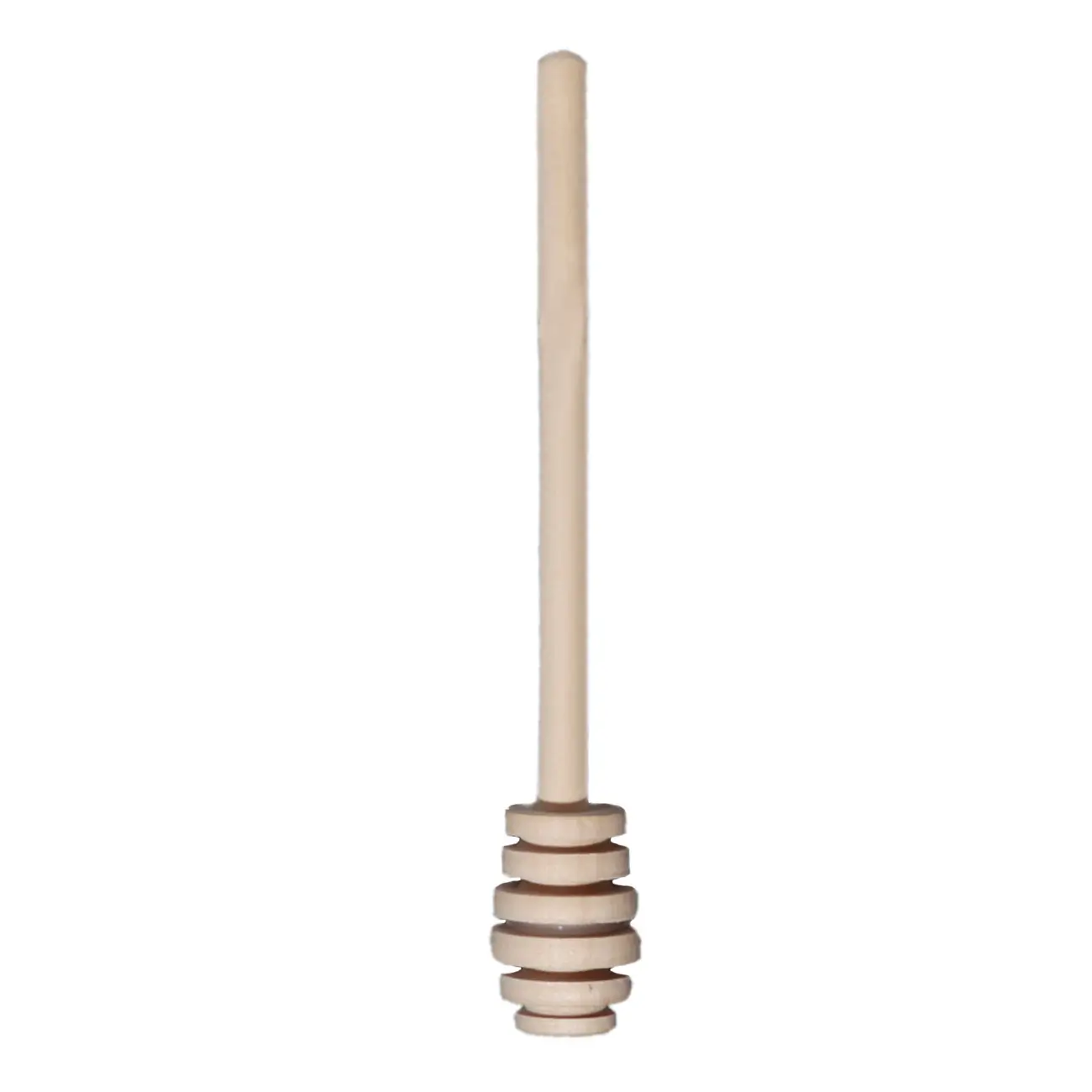 Spoon-spindle for honey, 15 cm, wood, Honey, image-0