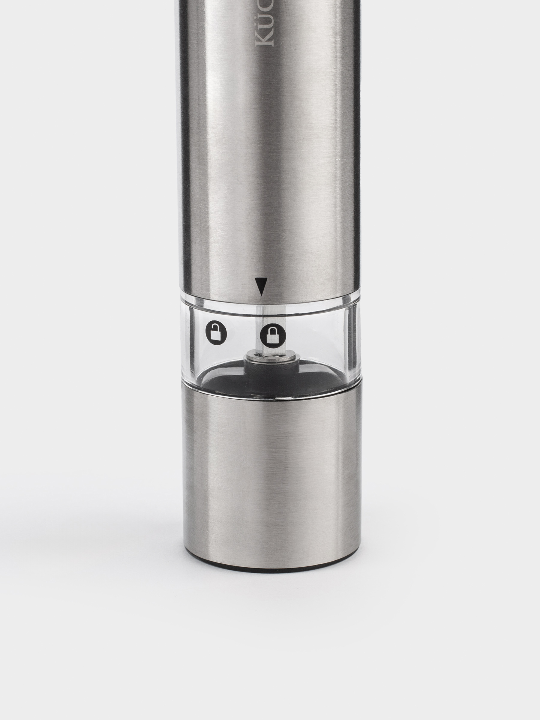 Spice mill, 19 cm, electric, steel, Classic, image-4