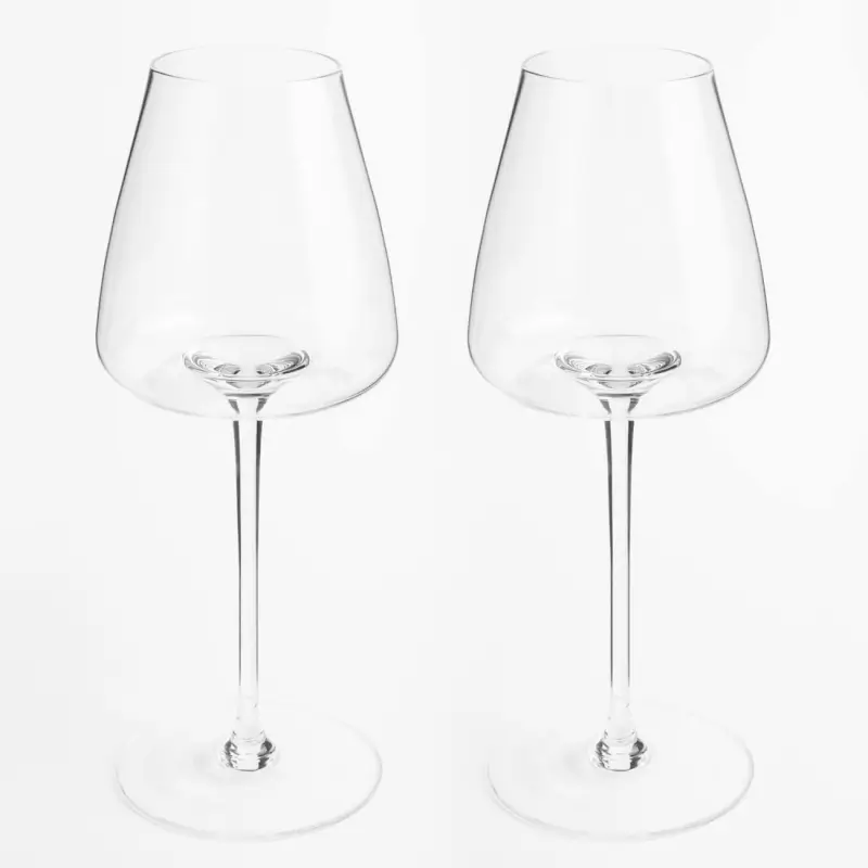 Red wine glass, 480 ml, 2 pcs, glass, Sorento