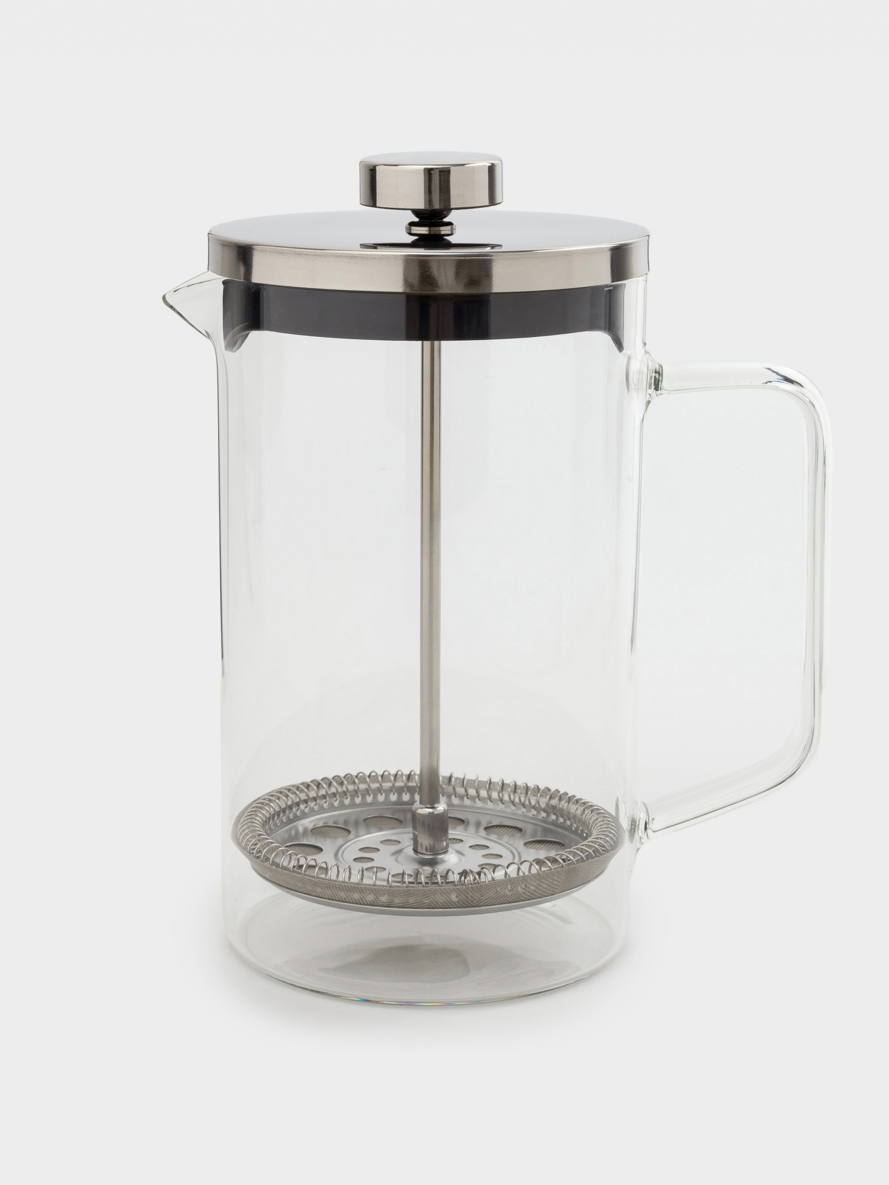 French press, 1 l, B glass / steel, Flavor, image-0
