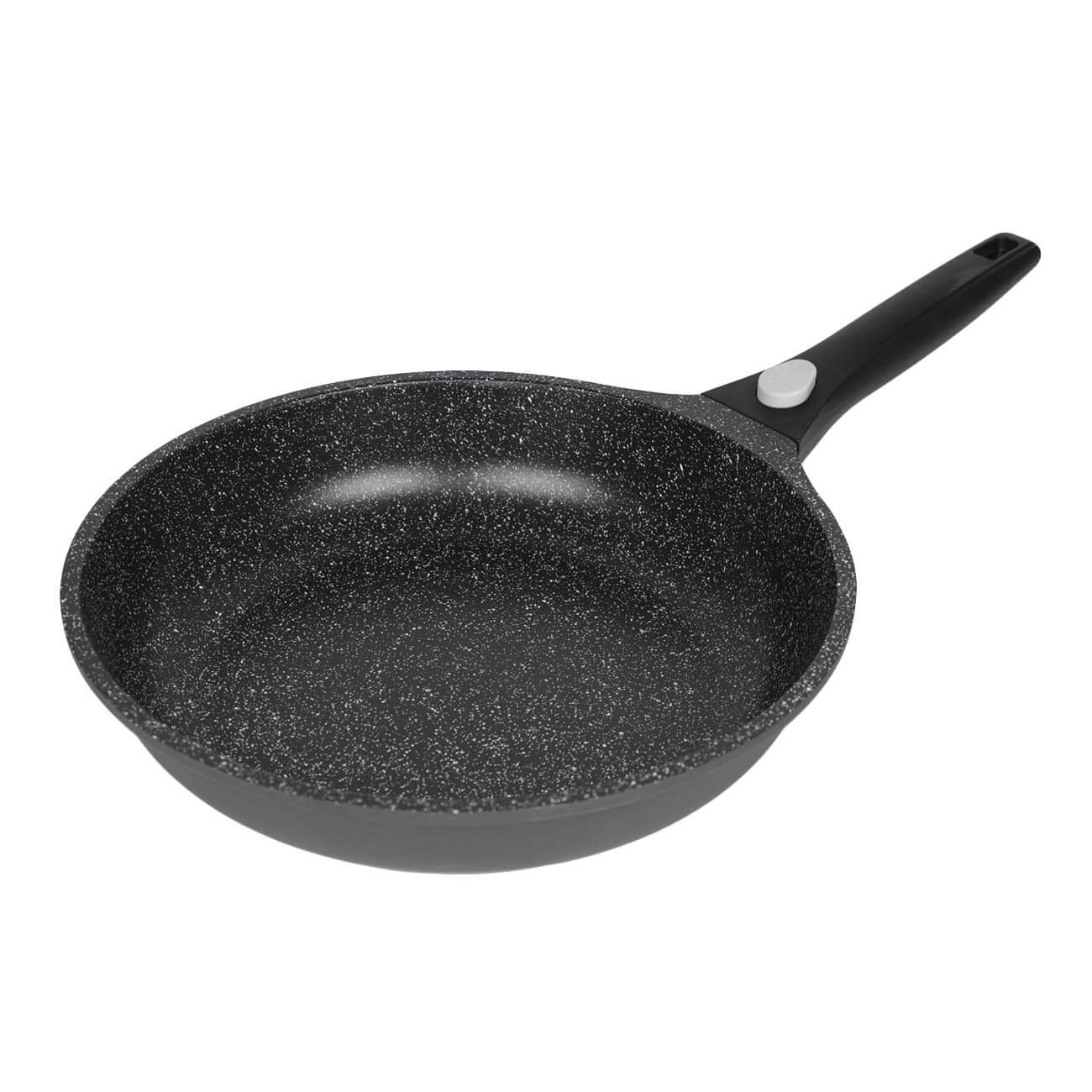 Frying pan, 28 cm, removable handle, coated, aluminum, Solution 2
