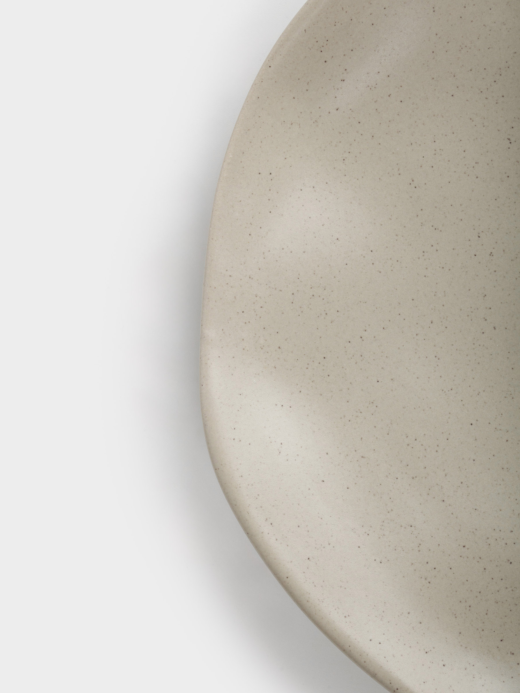 Snack plate, 23 cm, ceramic, beige, Crumpled effect, Crumple creme, image-4