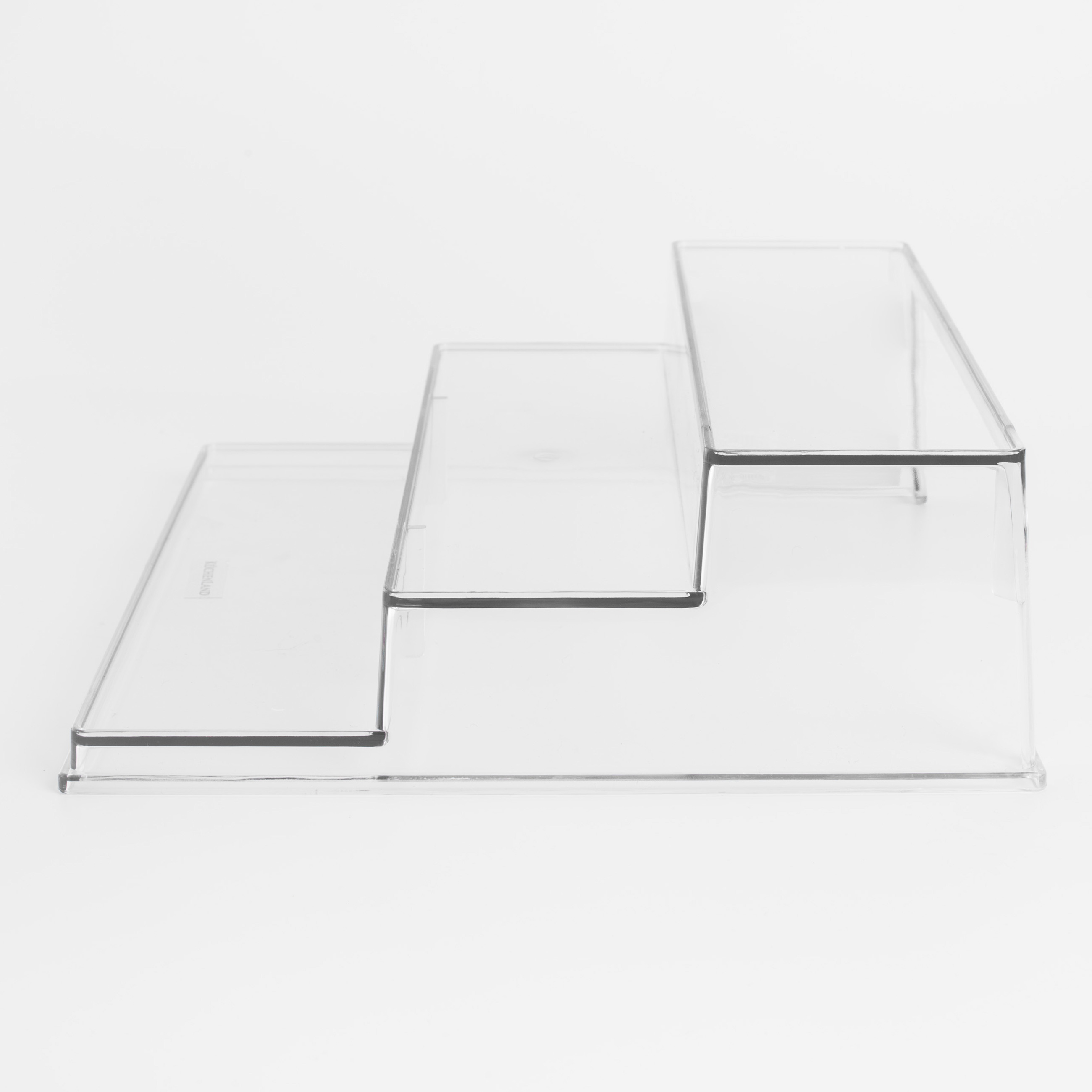 Shelf organizer for the cabinet, 25x23 cm, 3 levels, plastic, Basic