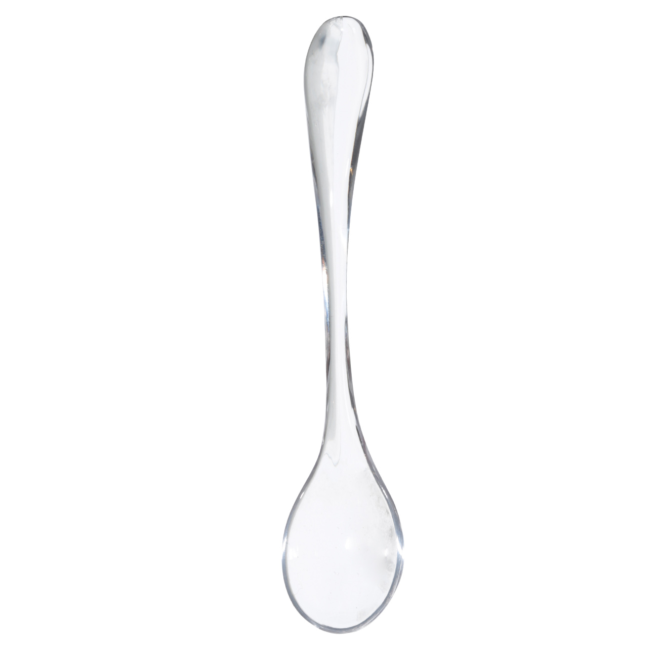 Sugar bowl, 12 cm, 250 ml, with spoon, acrylic, Clarity, image-2