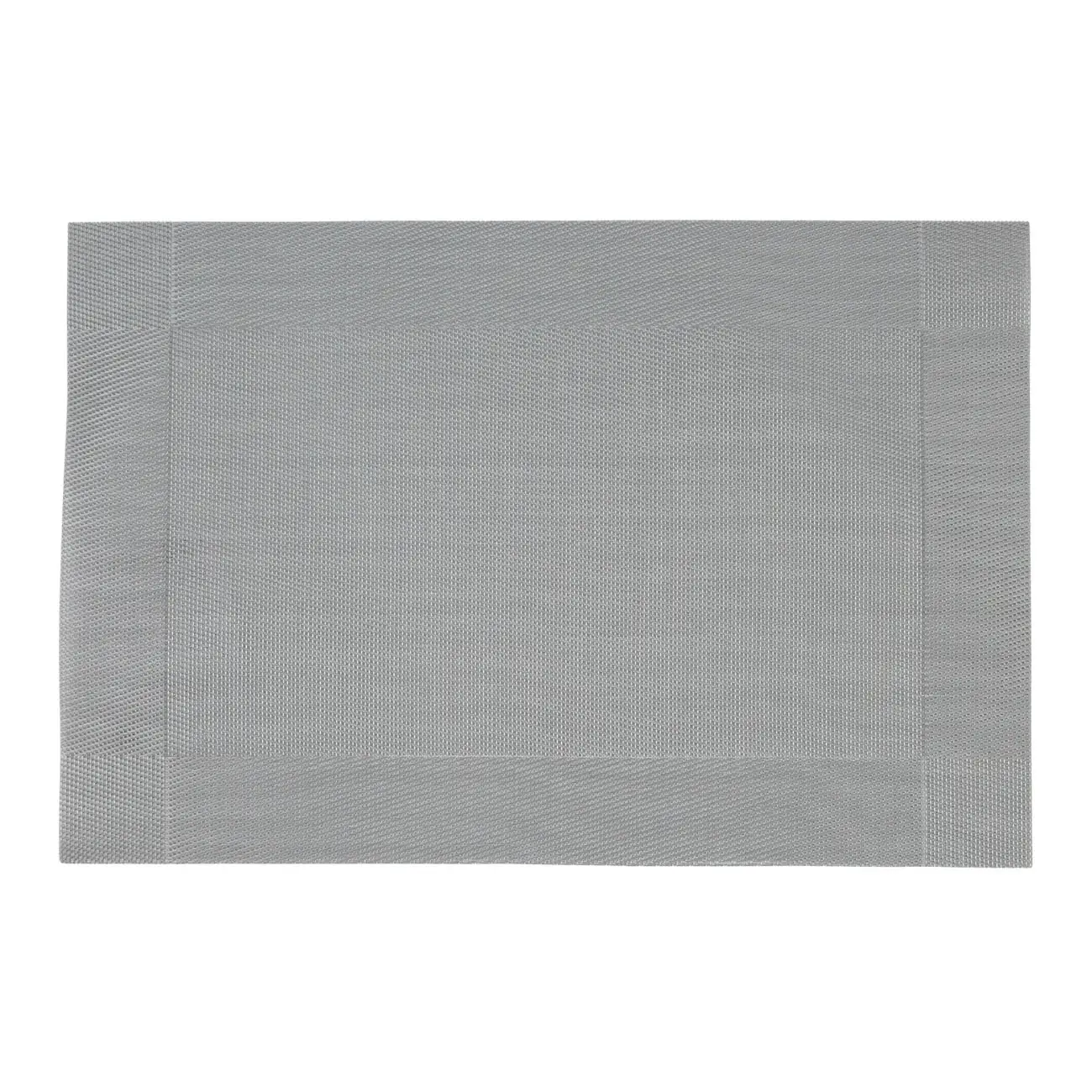 Napkin for appliances, 30x45 cm, PVC / polyester, rectangular, gray, Mats