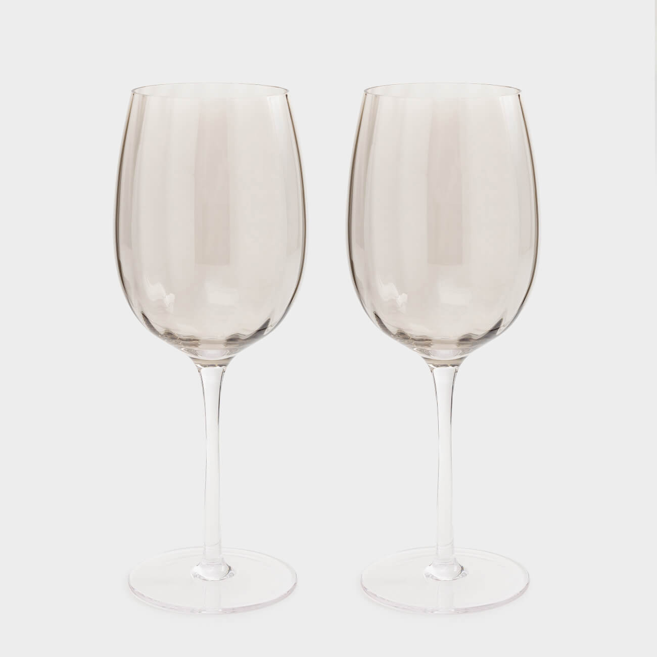 Wine glass, 470 ml, 2 pcs, glass, grey, Filo R color, image-0