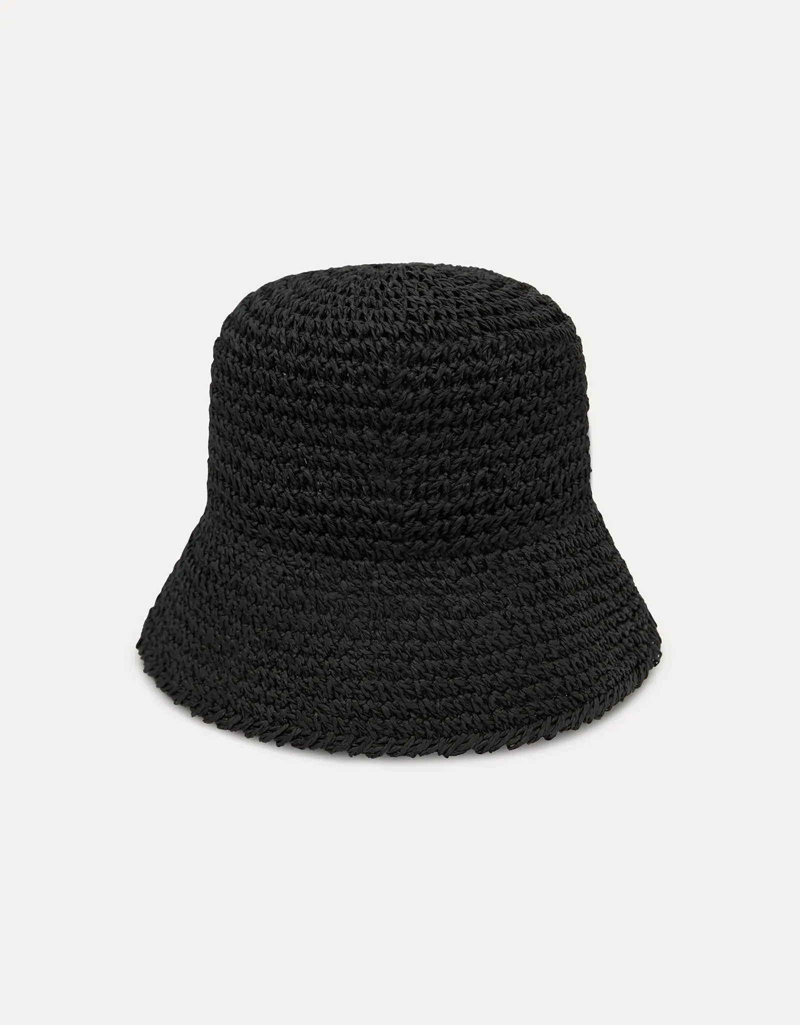Bucket hat, Single size, paper, black, Banjo