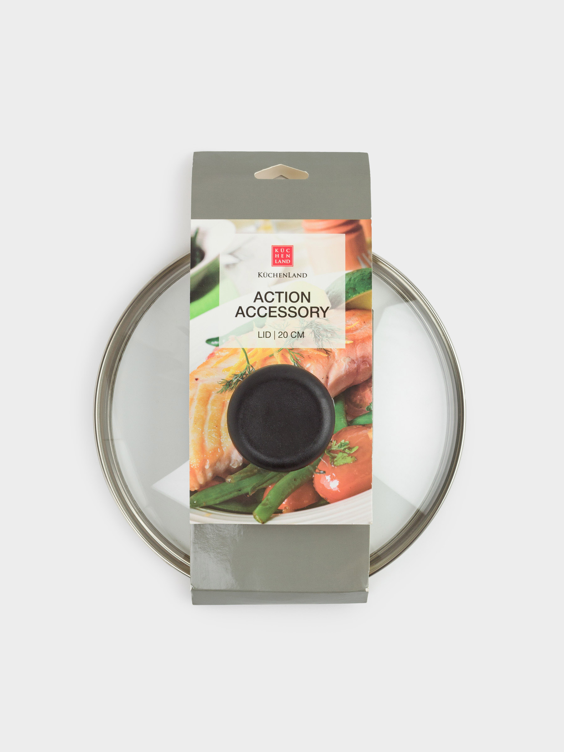 Cover, 20 cm, glass / metal, Action Accessory, image-5