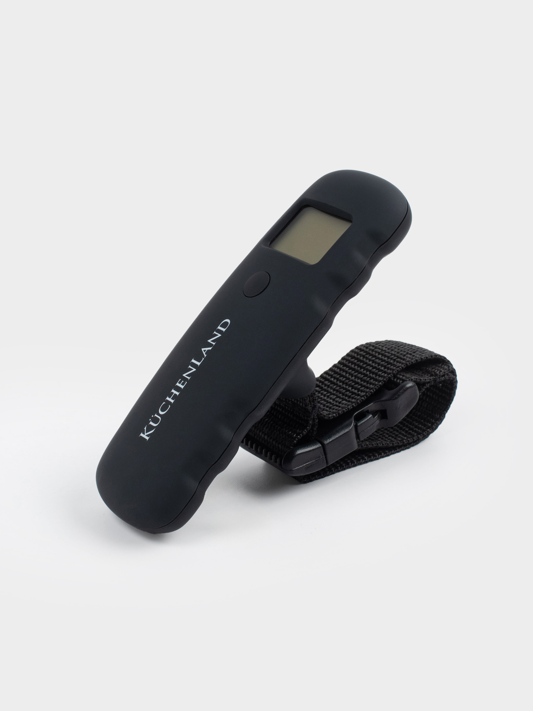 Luggage scale, 12 cm, electronic, plastic, black, Travel, image-2