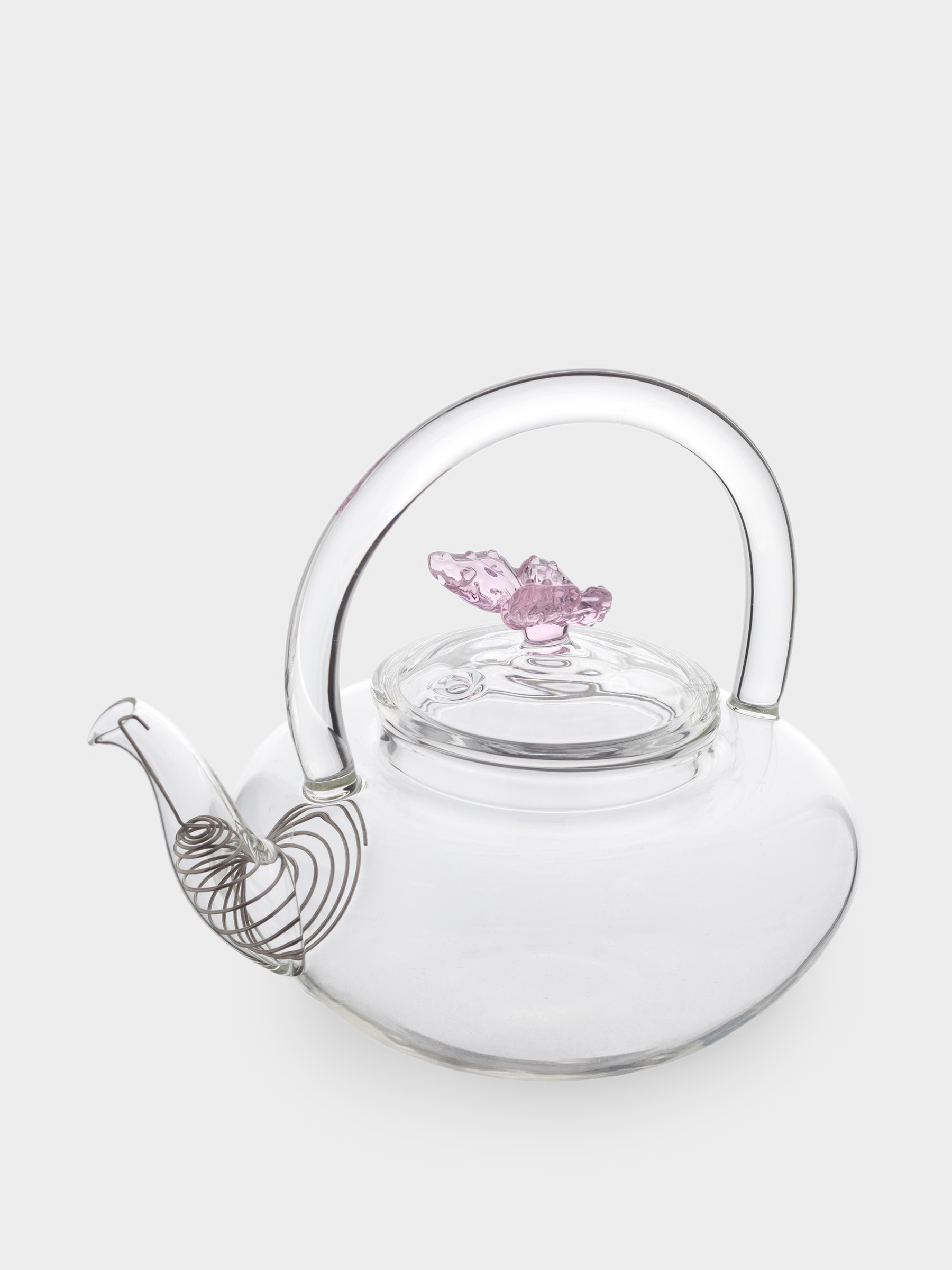 Teapot, 600 ml, glass B, Butterfly, Butterfly, image-2
