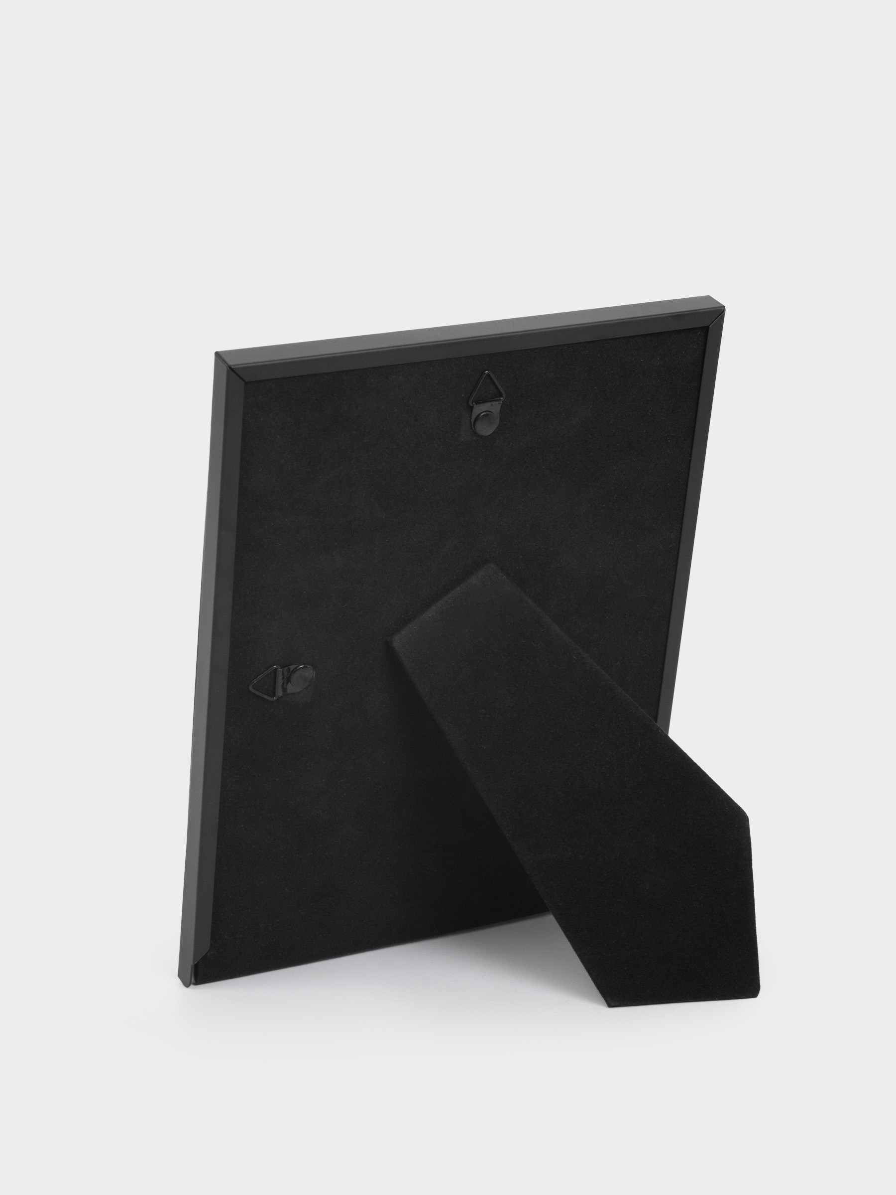 Photo frame, 17x22 cm, plastic / glass, black, image-4