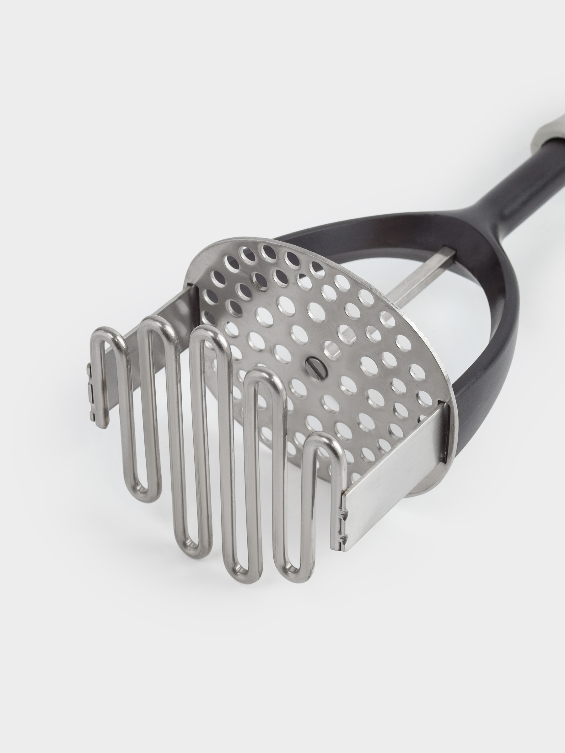 Puree press, 28 cm, steel / plastic, grey, Lemsen, image-6