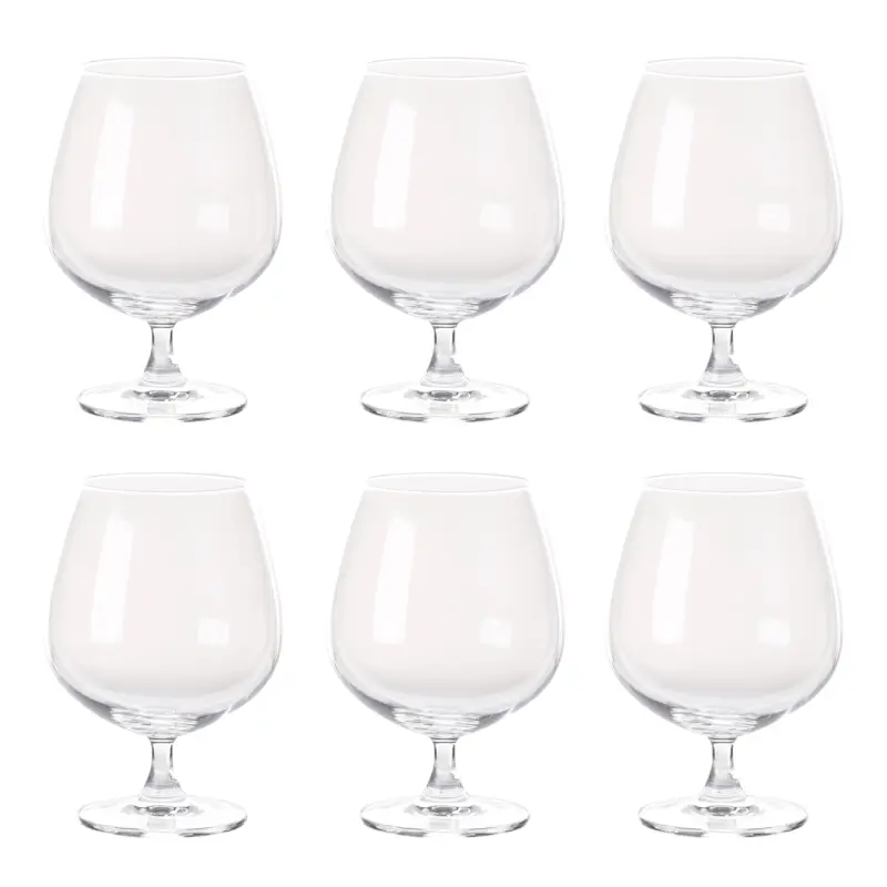 Cognac glass, 620 ml, 6 pcs, glass, Palermo, image-0