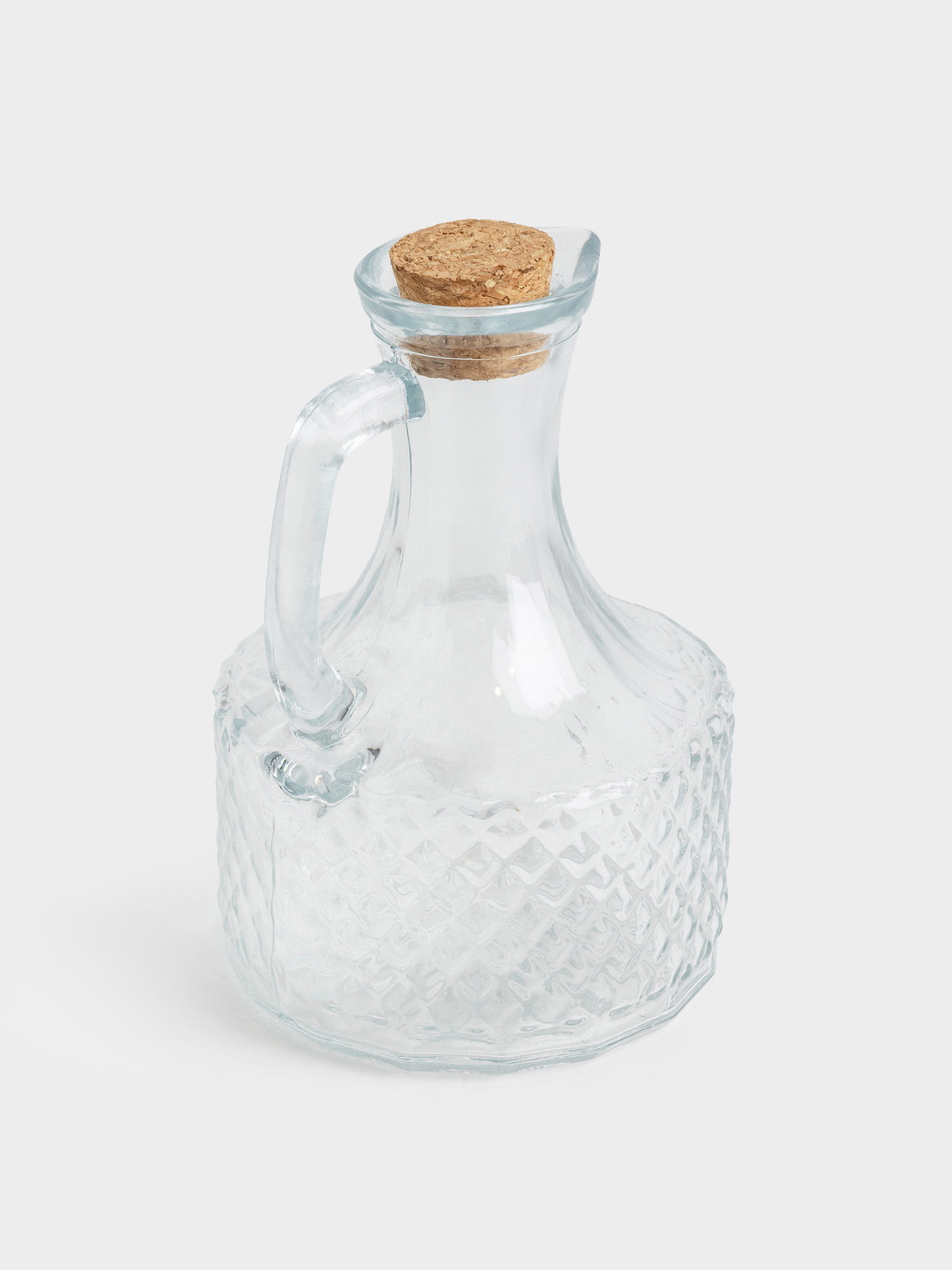 Oil or vinegar container, 400 ml, with handle, glass R / stopper, Naiad, image-3