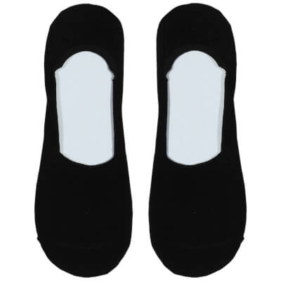 Men's track socks, Size 39-42, cotton / polyester, black, Basic ,image-0