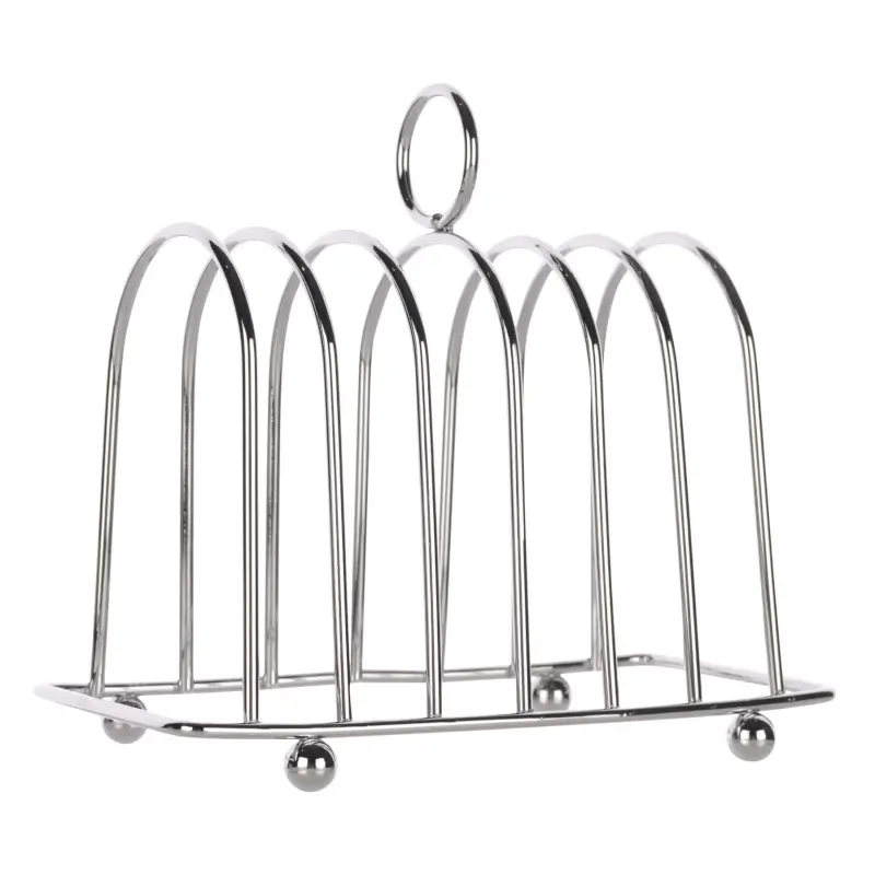 Toast stand, 14x12 cm, 6 units, steel, Classic ,image-0
